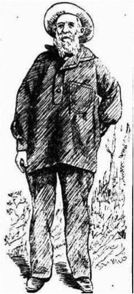 Pictured, Mr Jacobs in 1900.