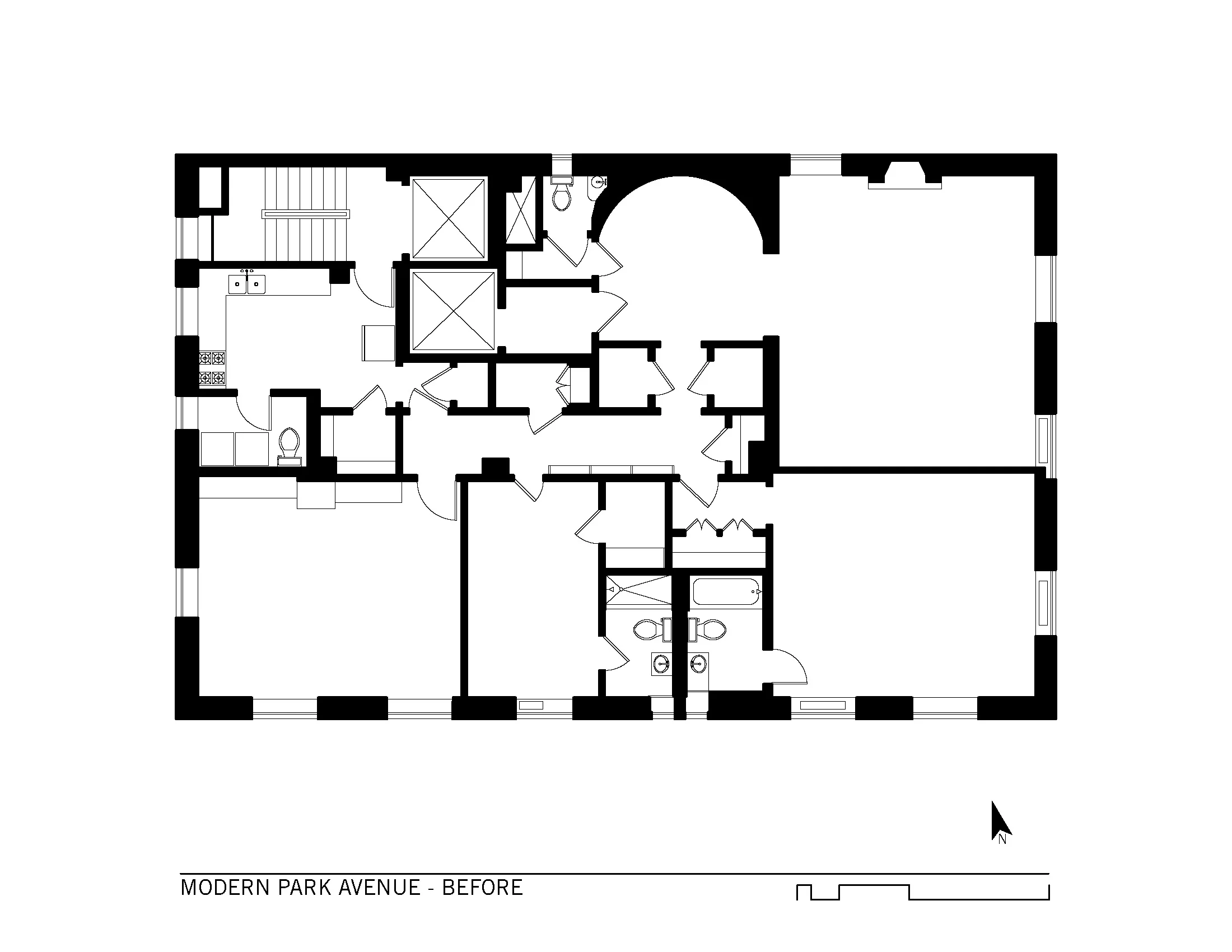 Larson Architecture Works PLLC | Modern Park Avenue