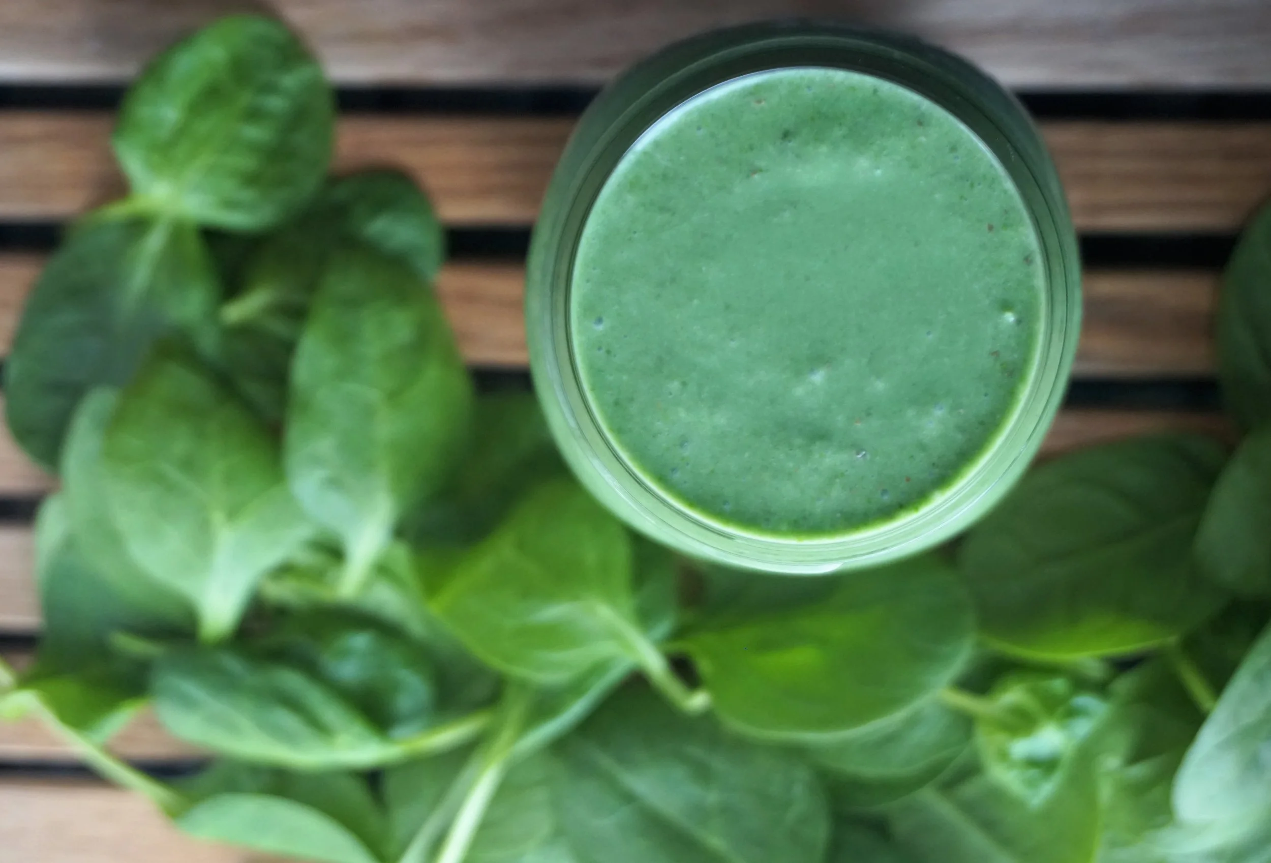 Superpowered Coconut Spirulina Smoothie