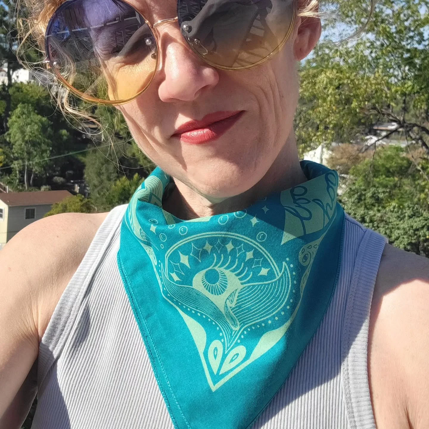 Introducing... the I Love Crying bandana 💦 !! Available now!

Desperate times call for stylish accessories. Anyone else soaked thru the usual tissues, boring bandanas and cumbersome buckets with their tears? Ready to take your crying to a new level?