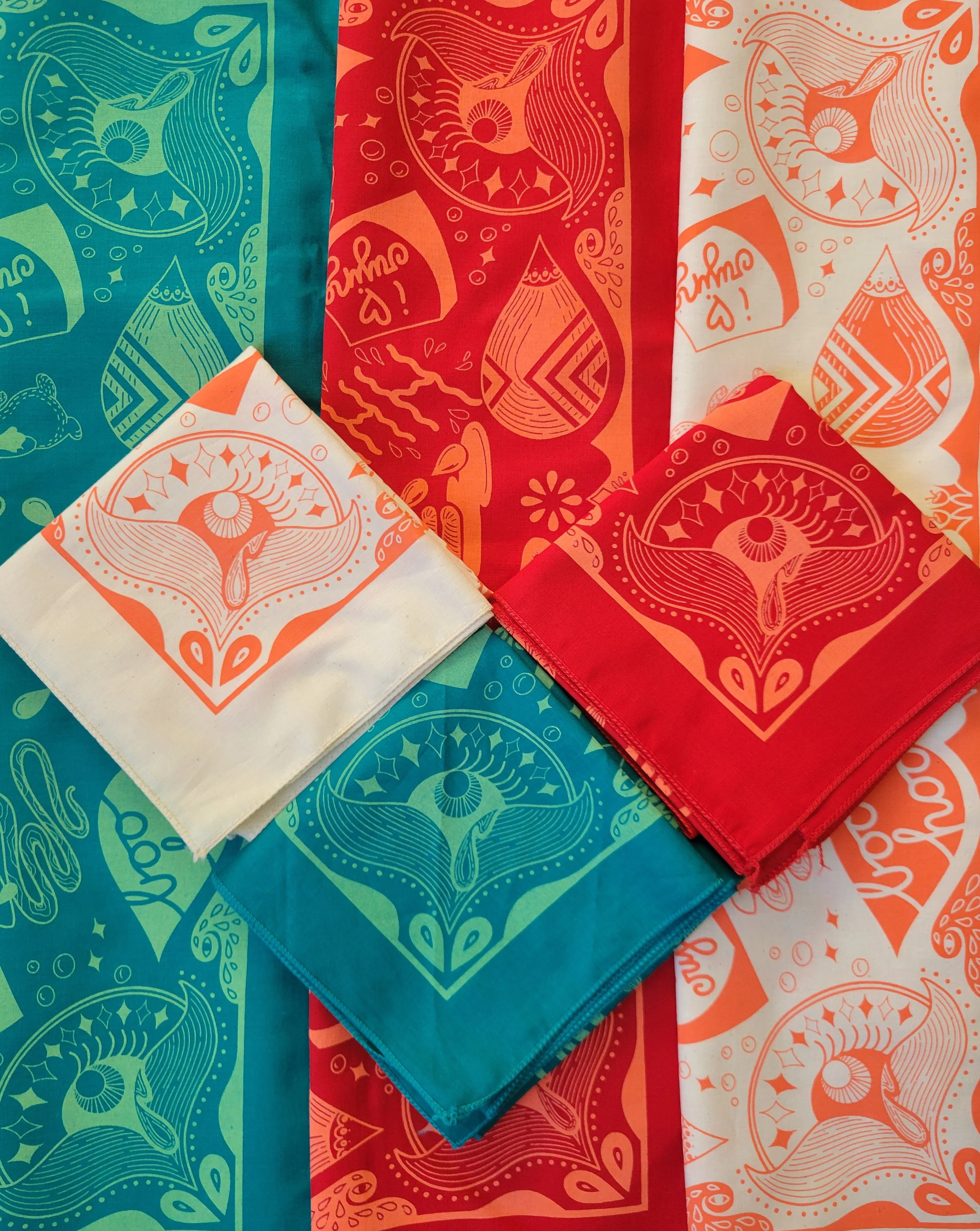 Bundle of 3 - I Love Crying bandanas