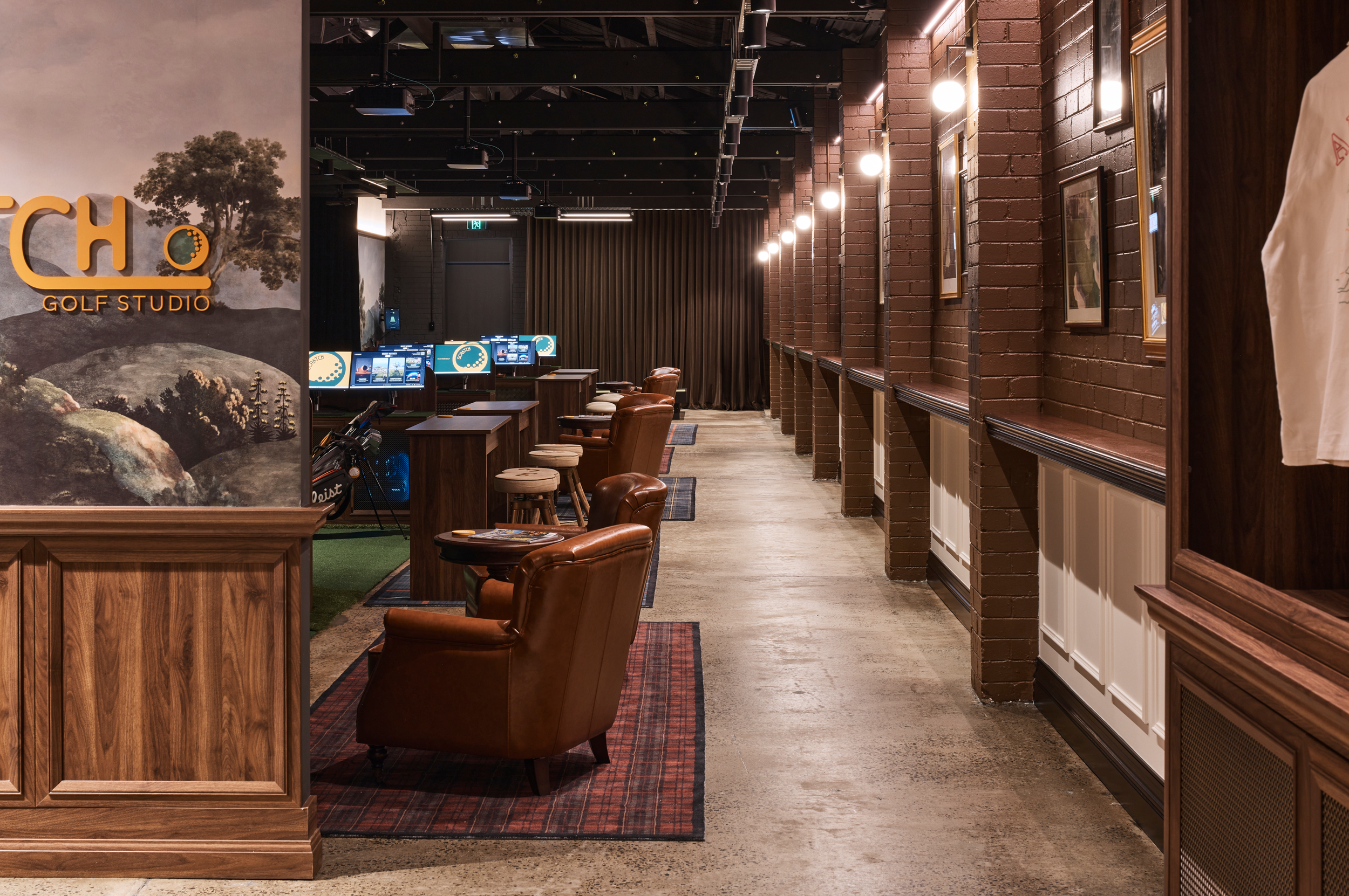 Golf studio Marrickville Play golf indoors golf designer interior golf studio designer sydney golf  simulator design designer 010.png