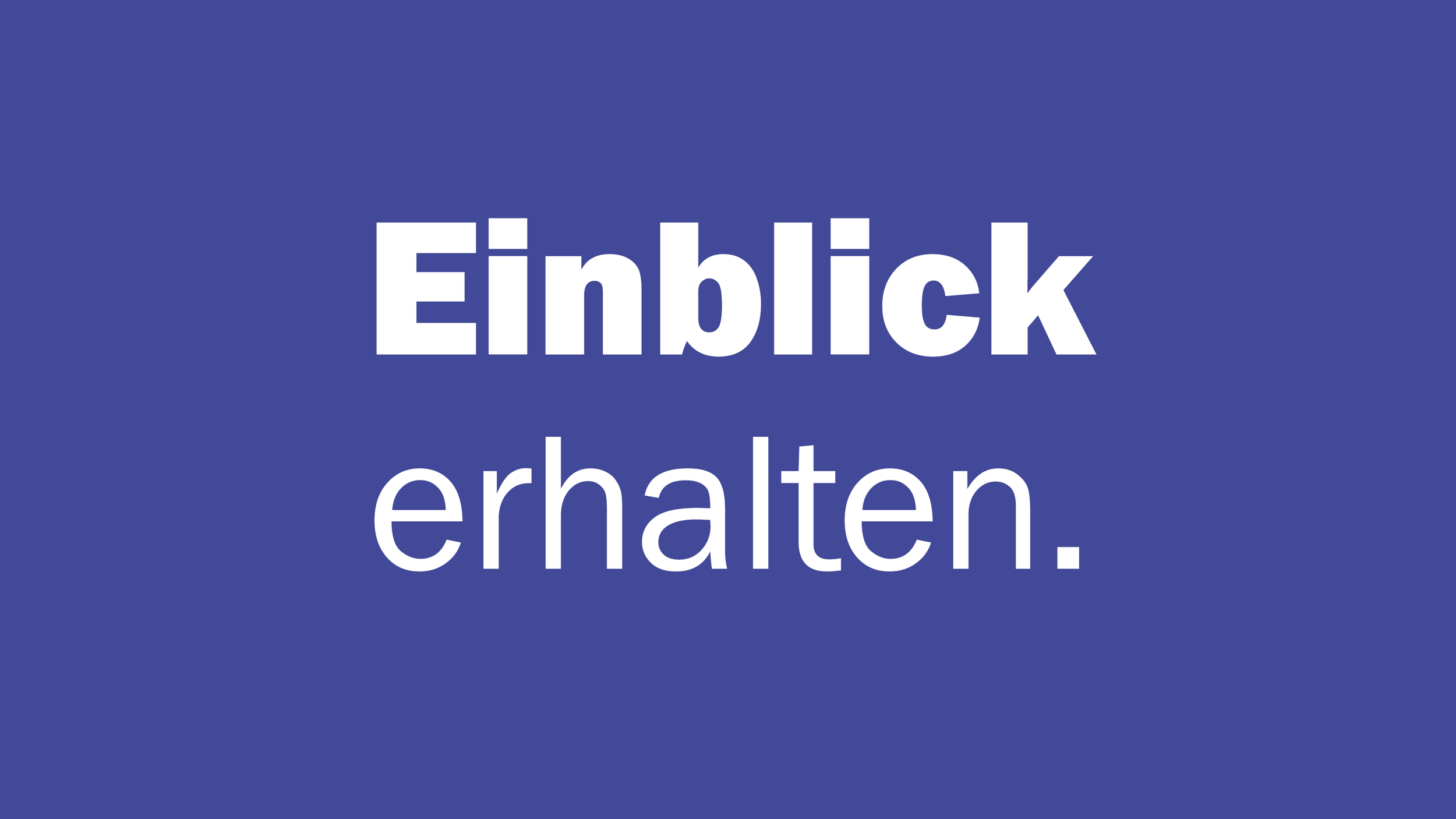 Einblick: Tätigkeiten und Angebot im Überblick.