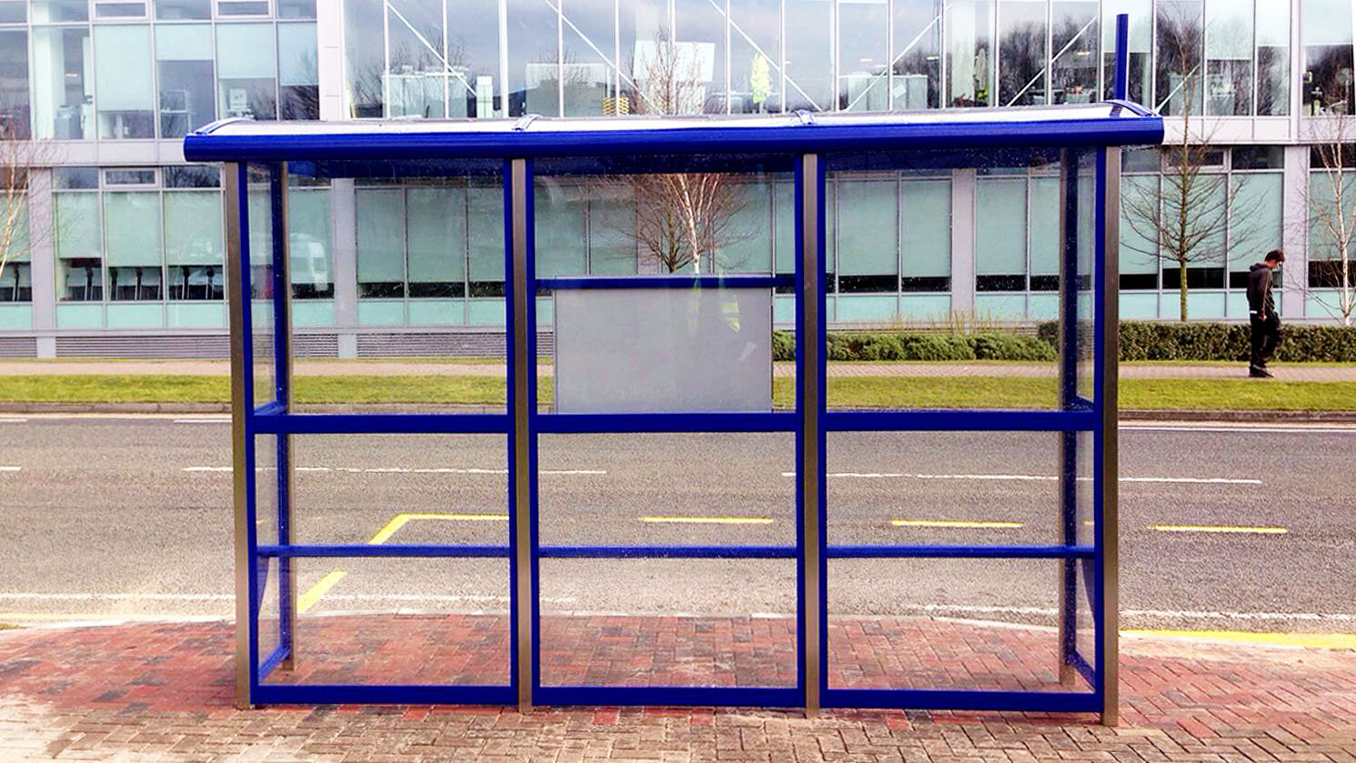 Stainless Steel Bus Shelter