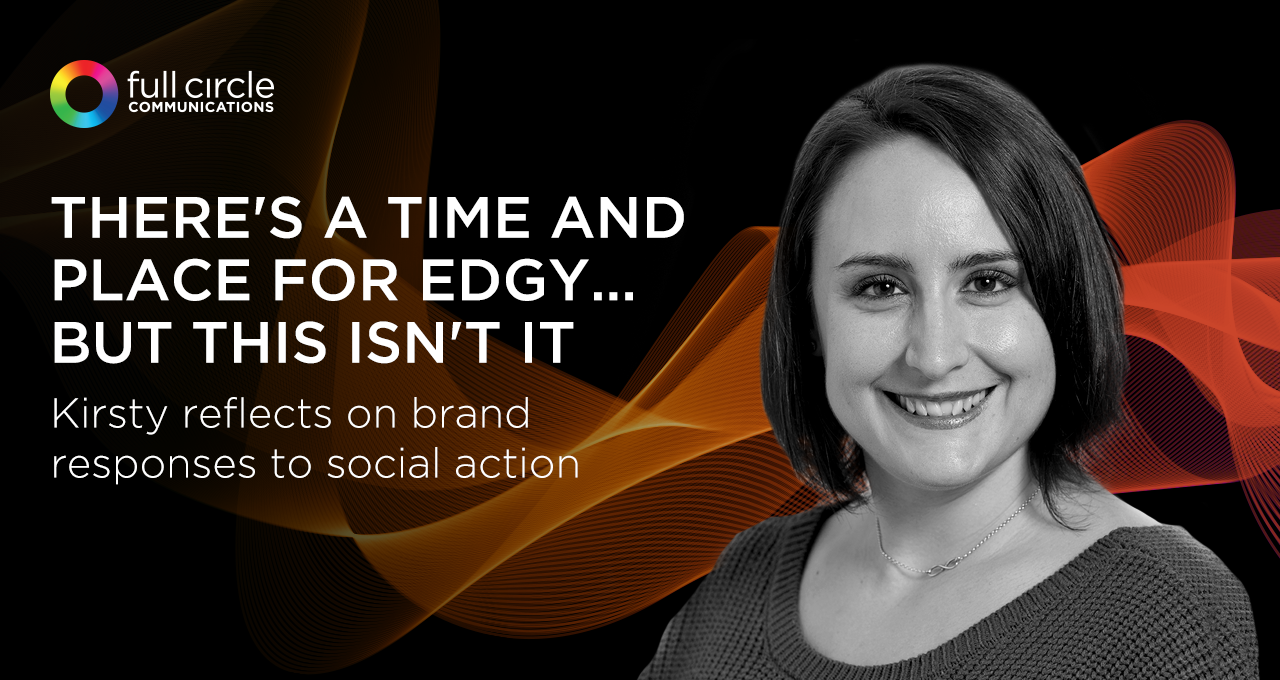 There's a time and a place for edgy ... but this isn't it