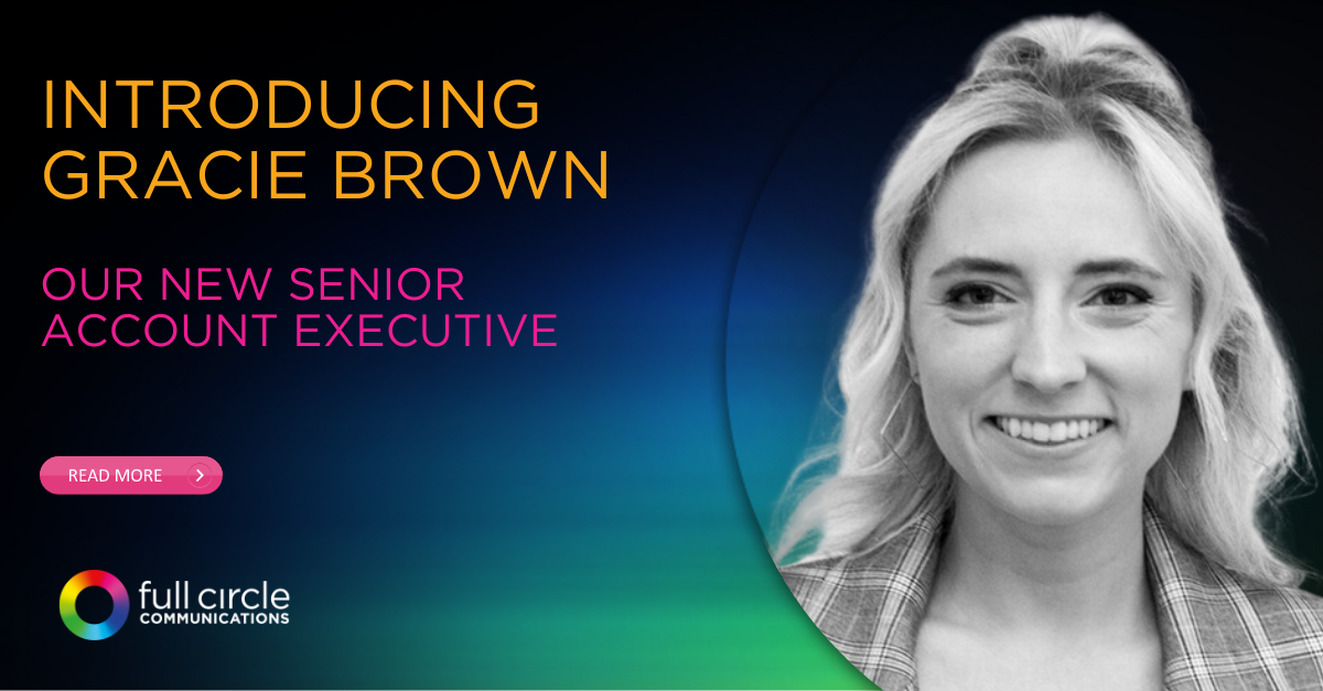 Meet Gracie, our new Senior Account Executive