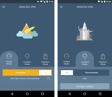 vpnConfiavel - HideMyASS! Android.png