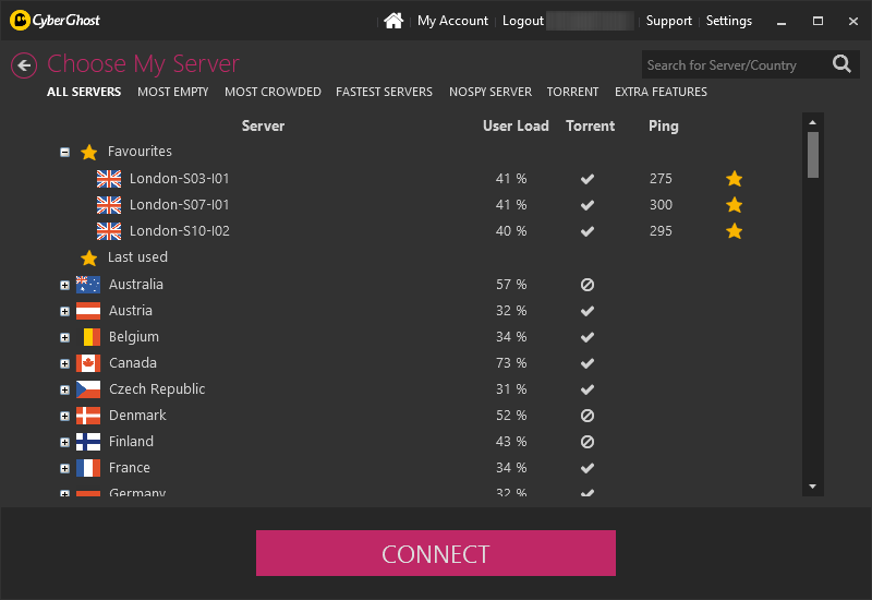 vpnConfiavel - cyberghostvpn- servers.png