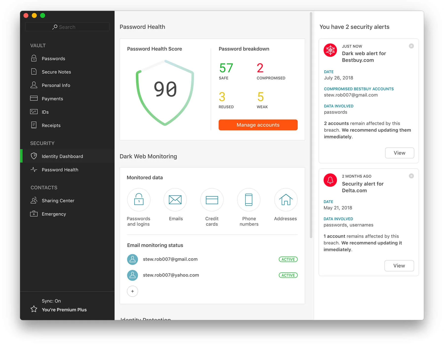 Dashlane-vpnConfiável