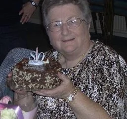 Grace on her 80th birthday