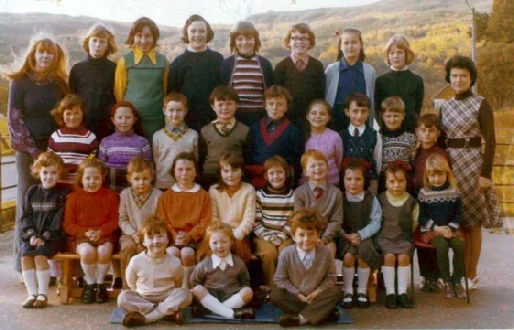 Kinlochard Primary School - 1974