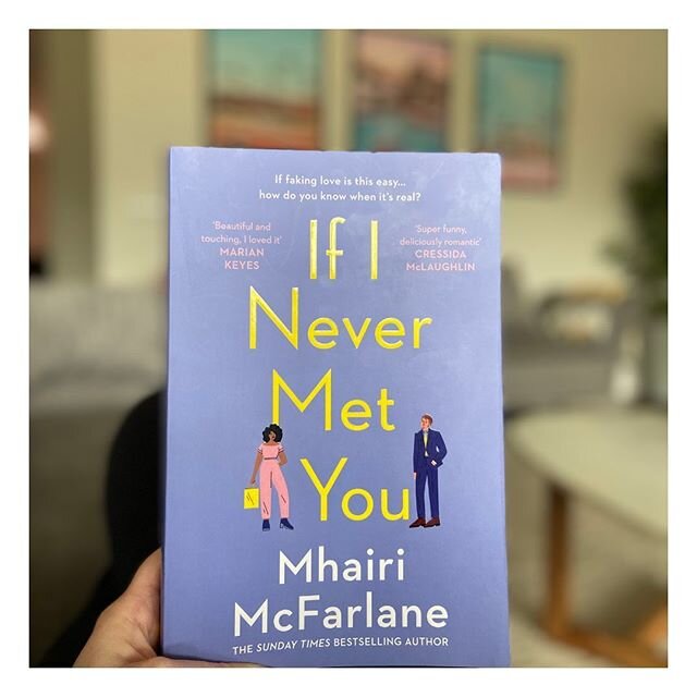 Sigh. No one writes quite like the amazing Mhairi McFarlane 💜 Hilarious, romantic, moving. This was the perfect #isoread.