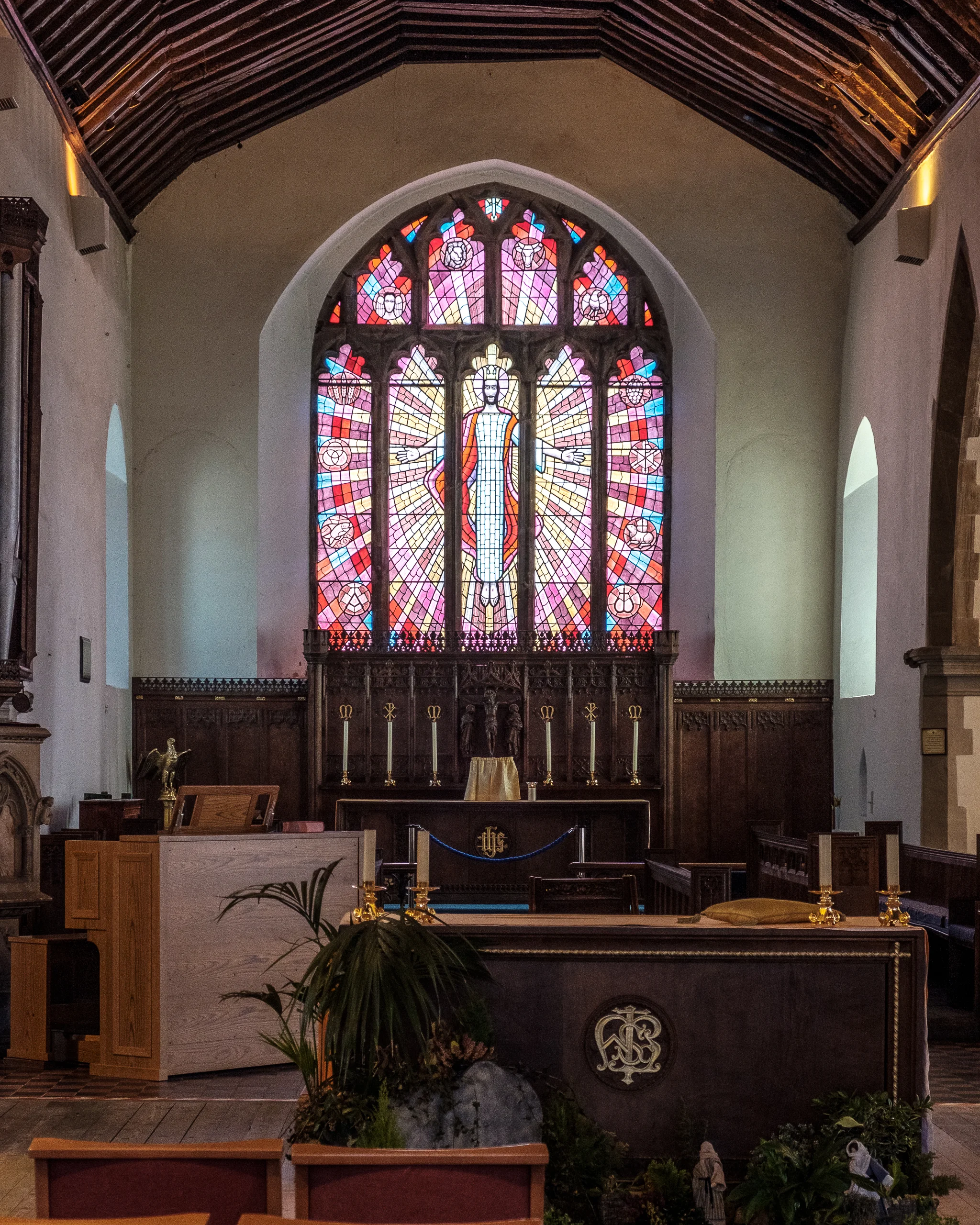 Och så slutligen kyrkan i mitten av Brecon.