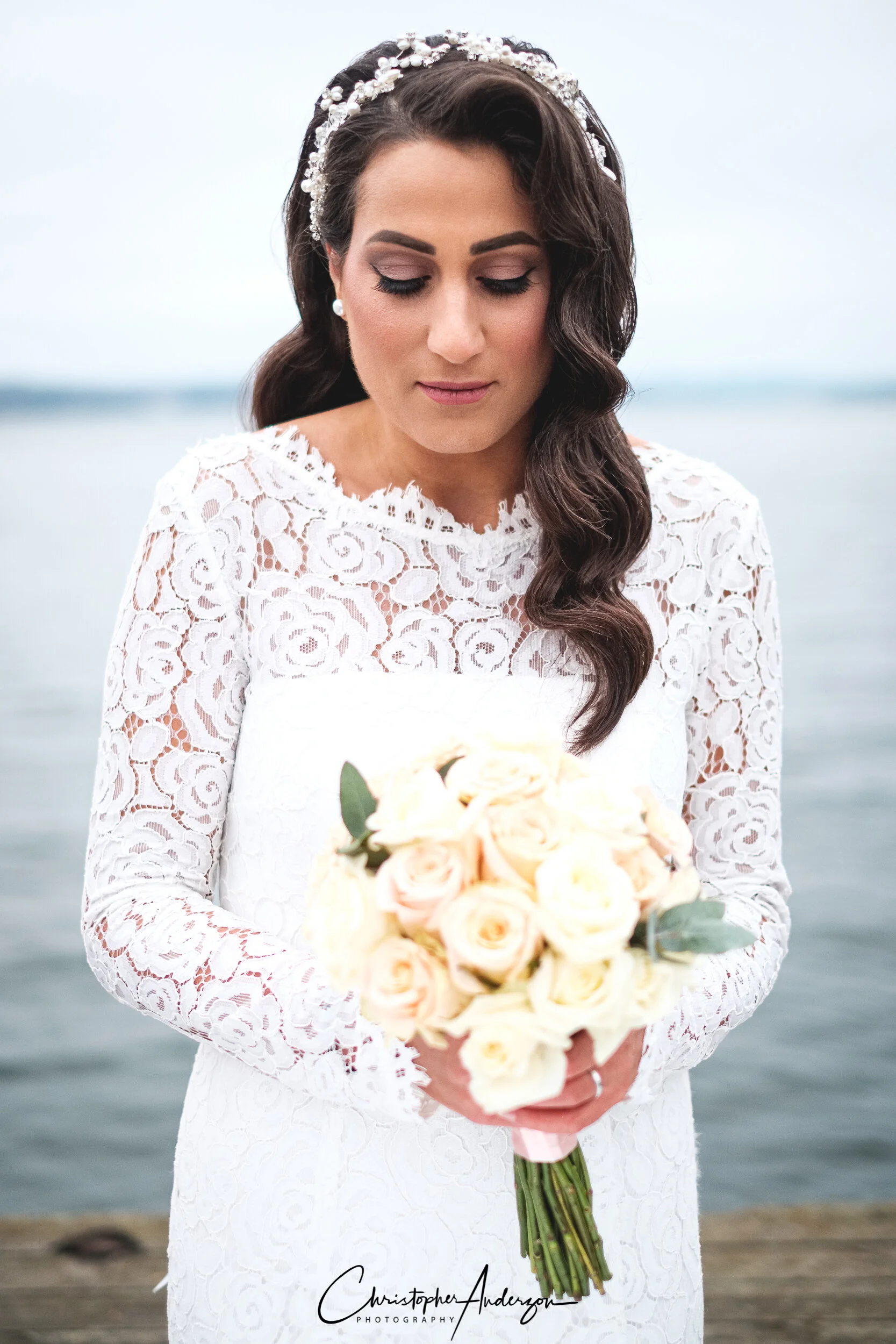 Sandra, wedding photo