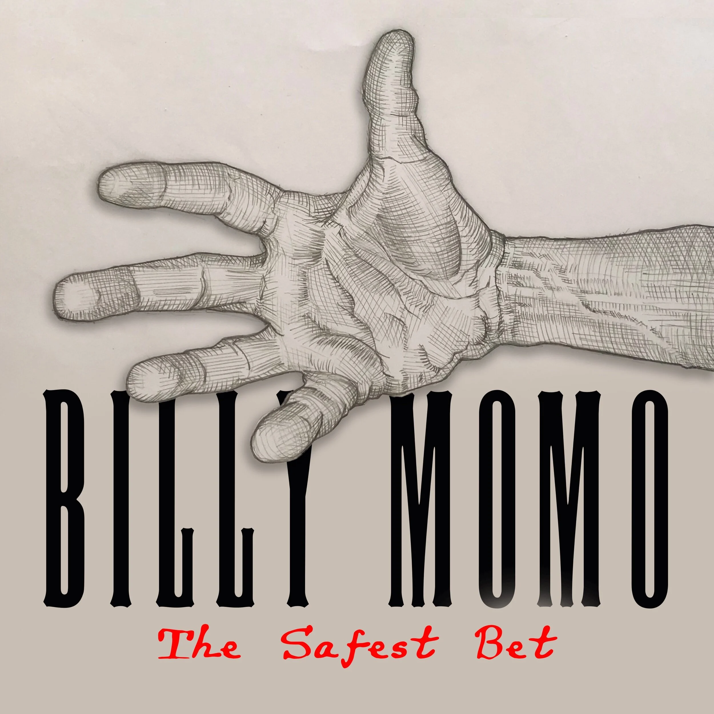 Billy MomoMårten Forssman ritade bilden, och jag gjorde layouten till ‘The Safest Bet’ som släpptes 2020.