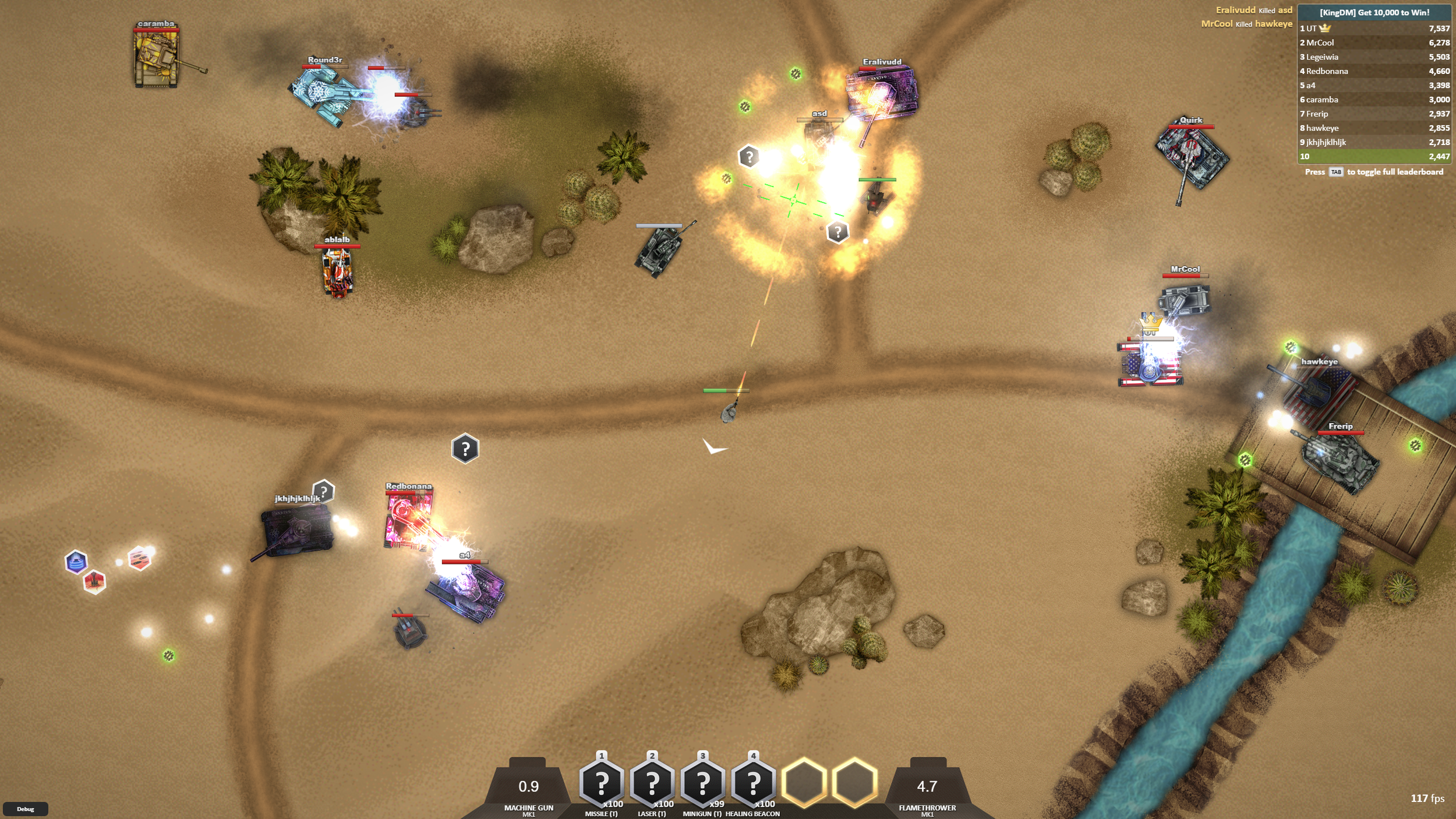 Instant action in your browser with TankWars.io — Game Hub Denmark