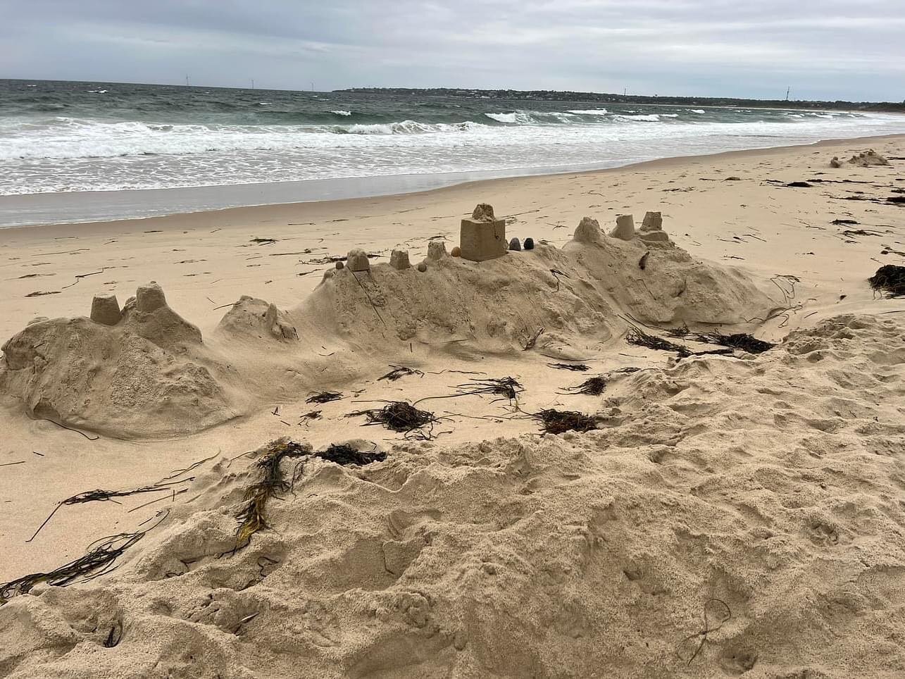 Sandcastle Sunday cancelled today. See you next Sunday at Town Beach north!#blockislandbeachart