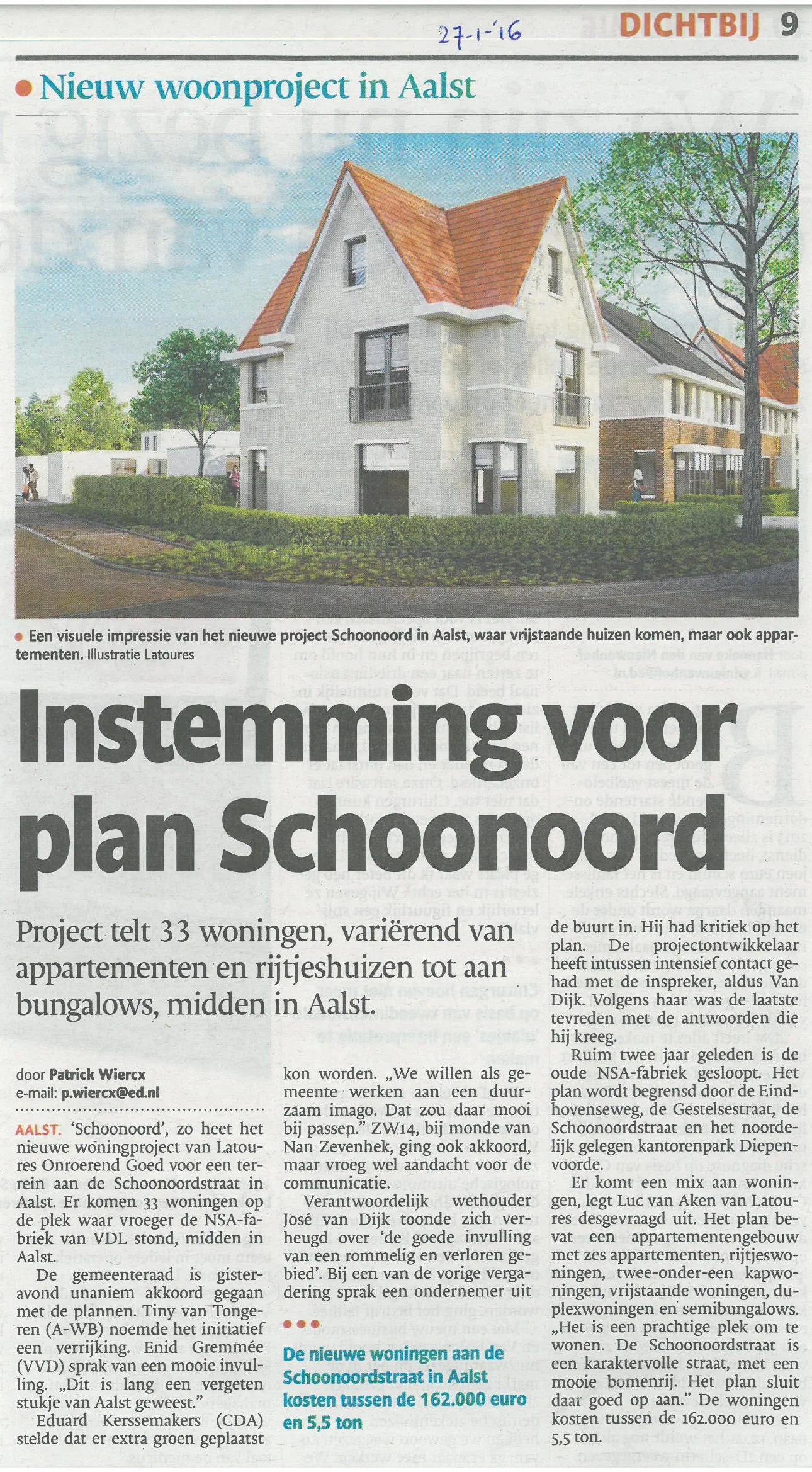 ED - Instemming voor plan Schoonoord 2016-01-27.jpg