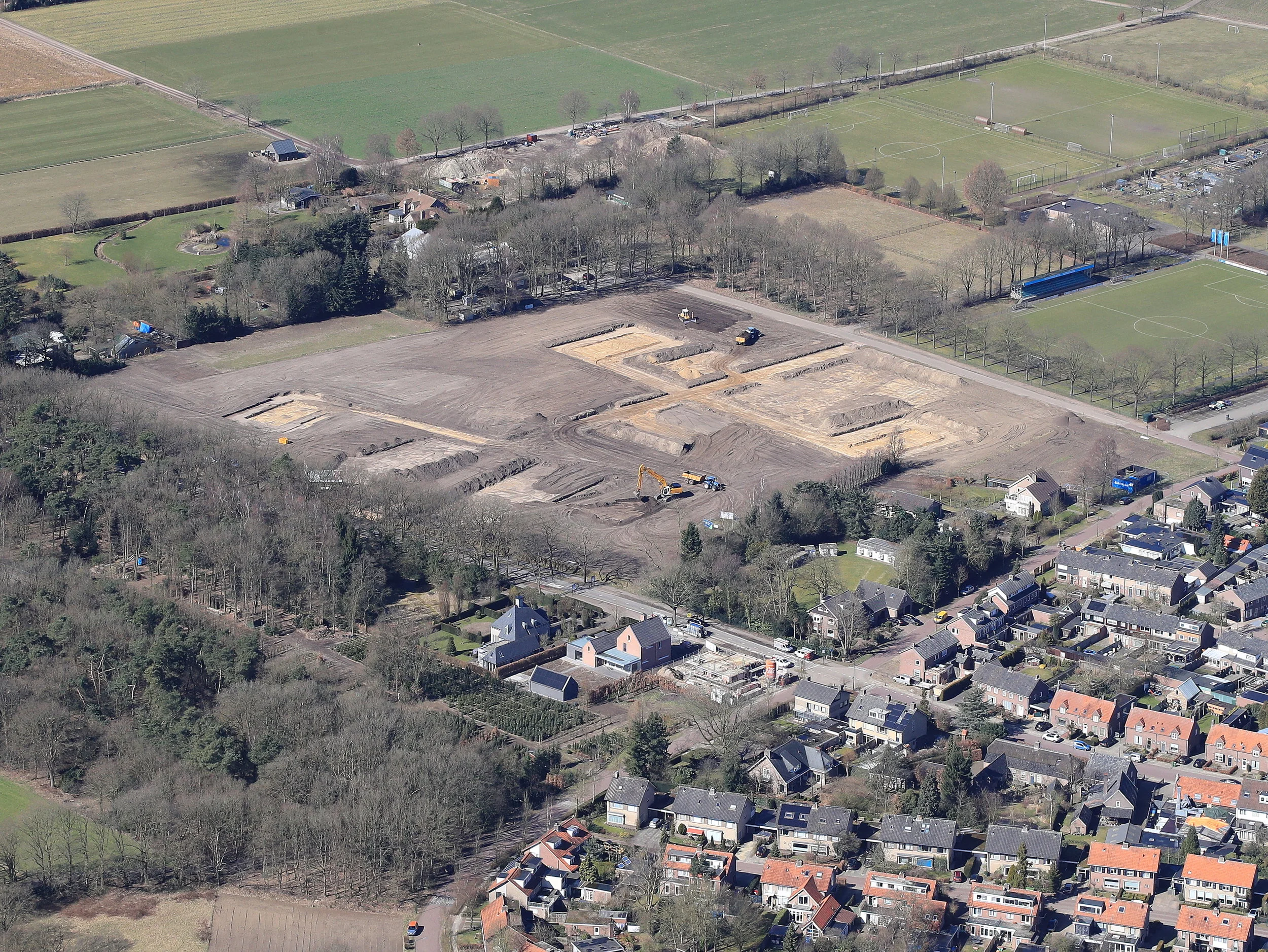 Start bouwrijp maken Villapark de Smaragd