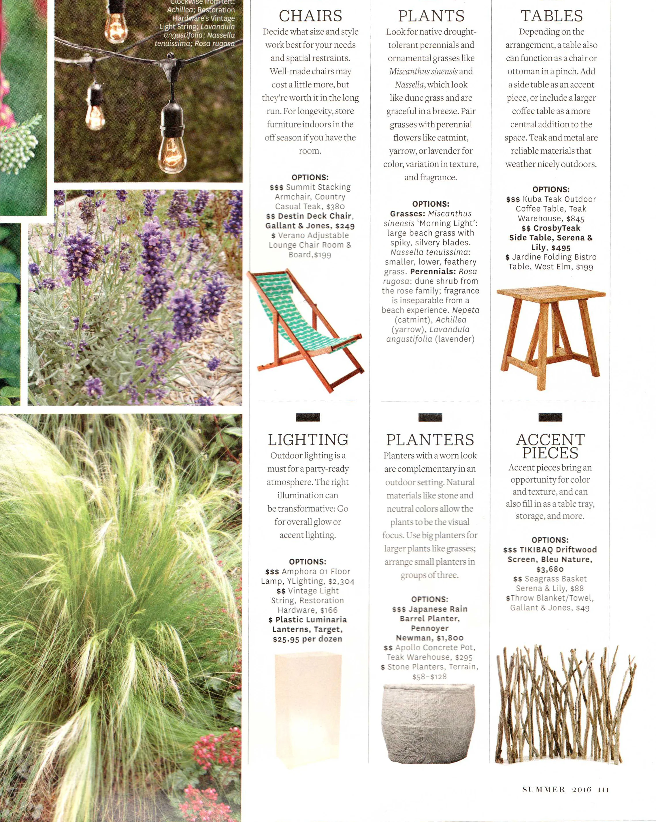 Summer issue of Ladies' Home Journal 2016