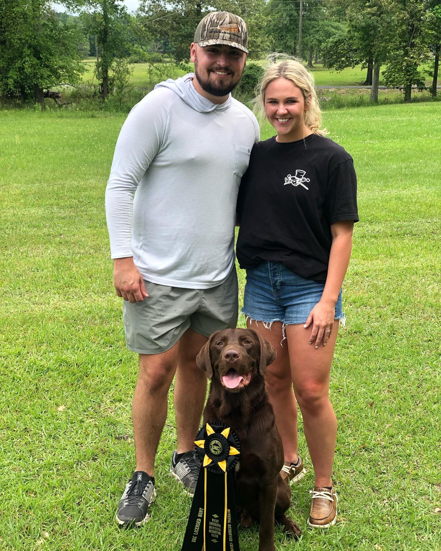 Another great weekend in the books! We are headed home with five finished passes, a seasoned pass, and a new Hunting Retriever Champion! Huge thanks to Colby and Kylie for trusting me to bring out the best in their dog!  HRCH Kaine&rsquo;s Cajun Roux