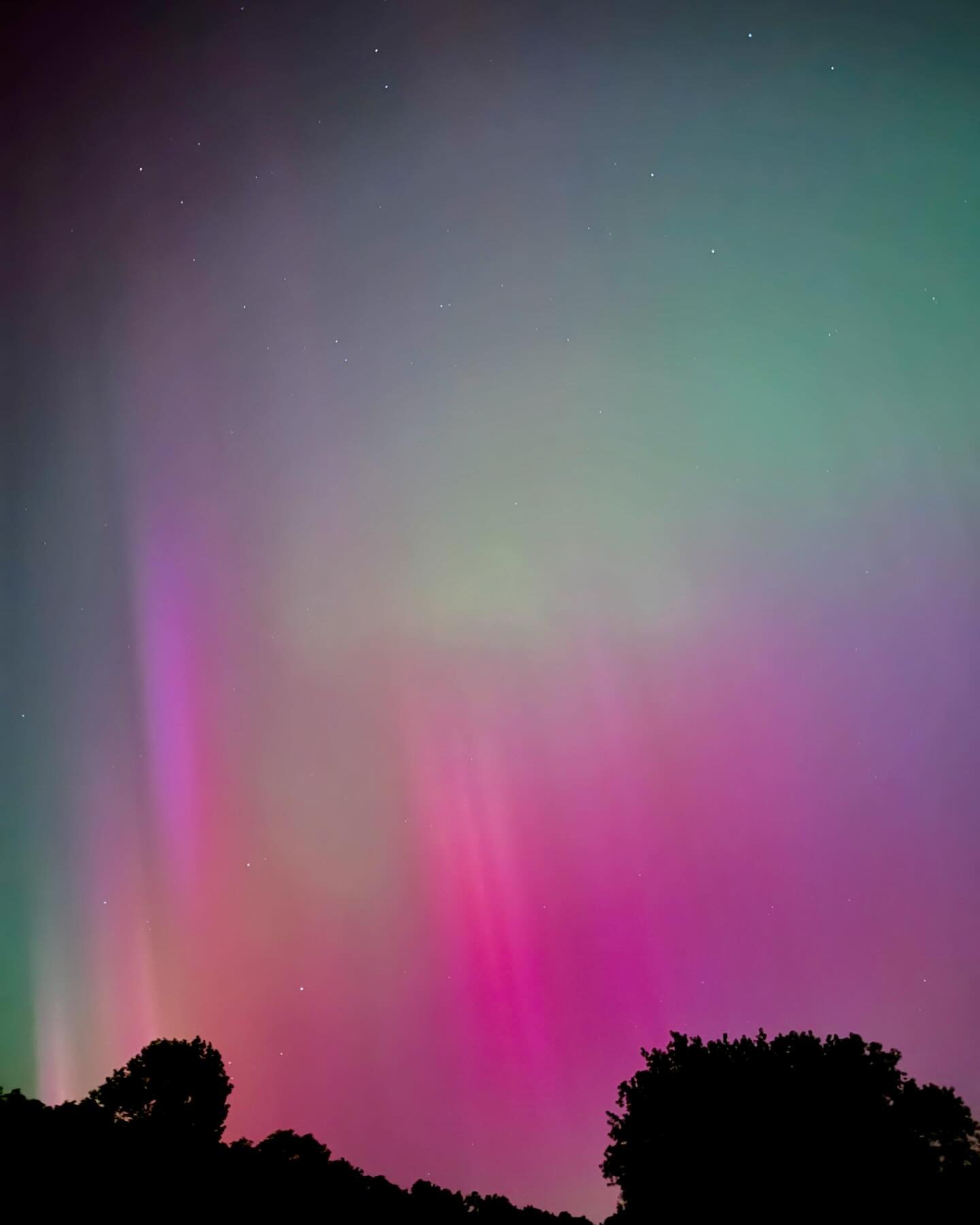 Never in my wildest dreams did I ever think I&rsquo;d see the northern lights in Chattanooga, TN. 🤯