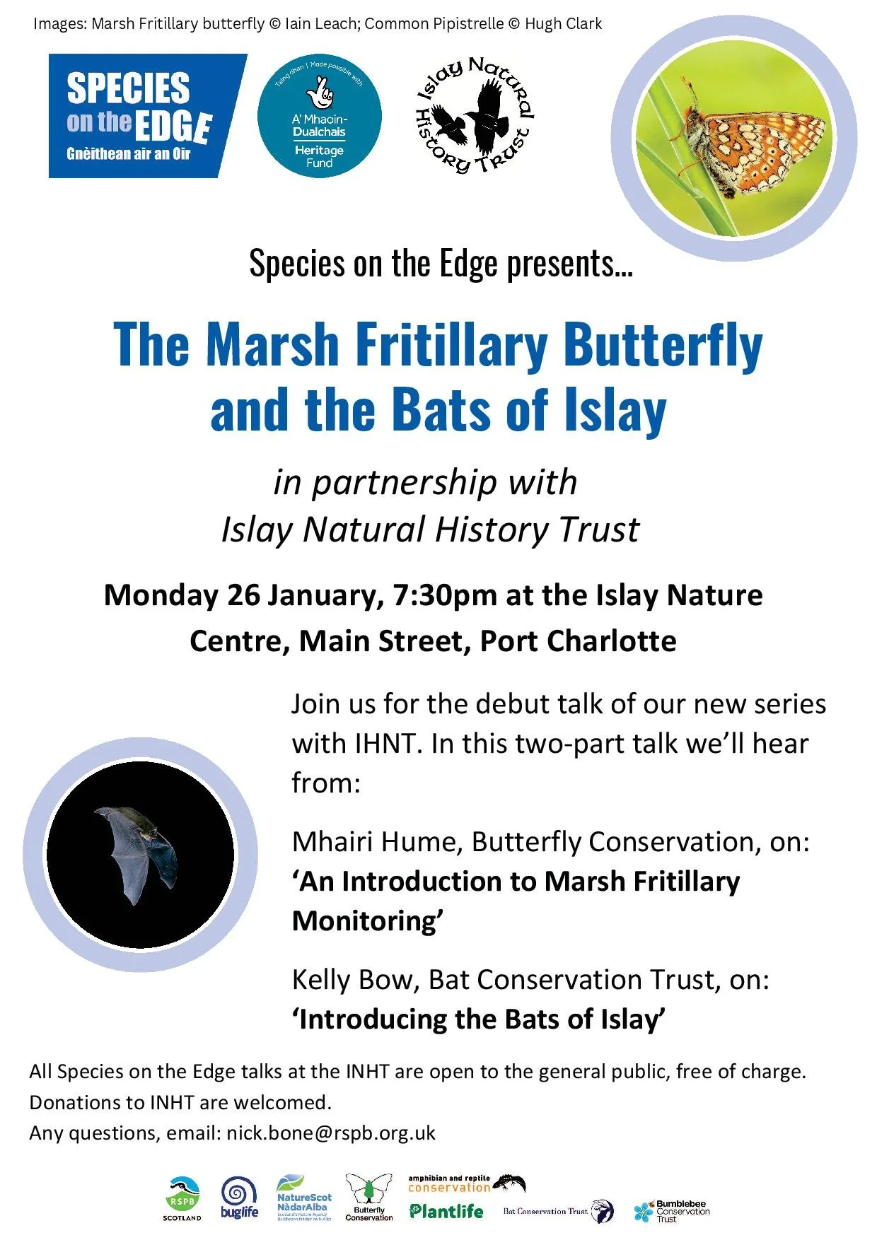 Species On The Edge - Marsh Fritillary Butterflies and Bats