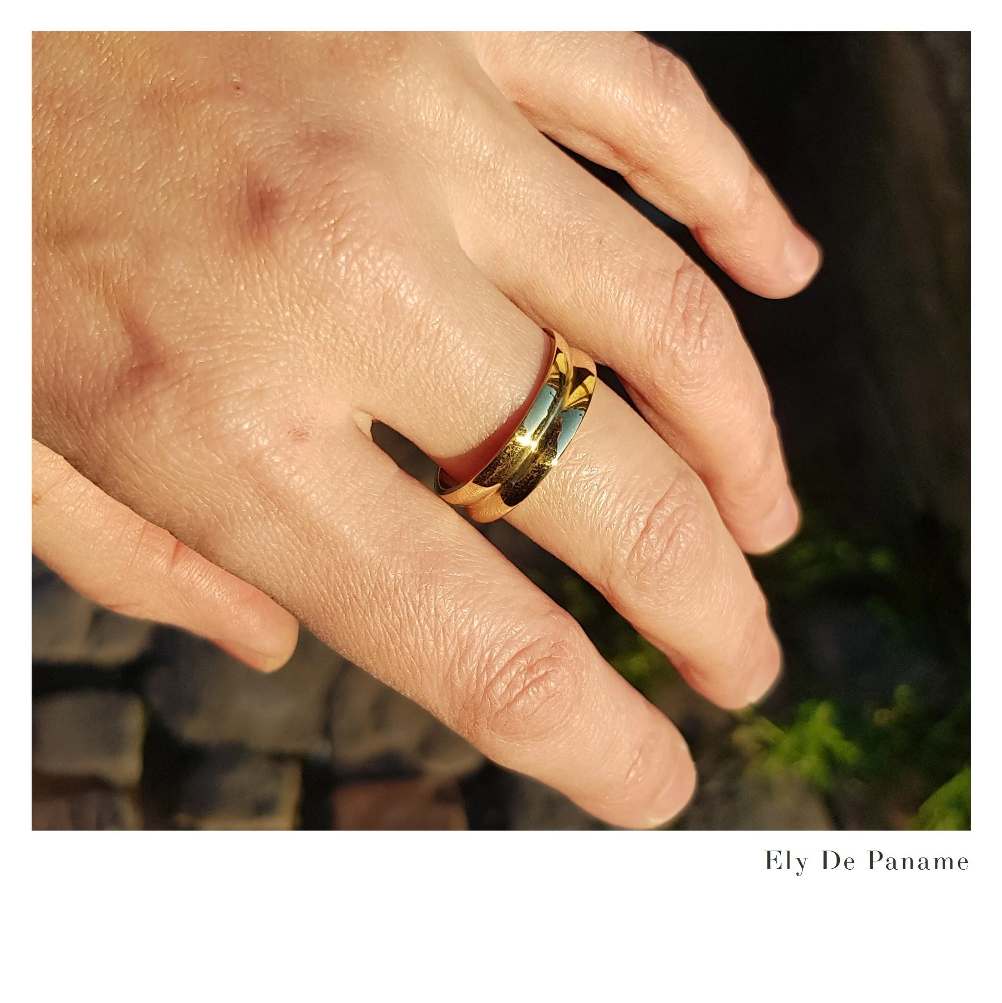 Double Bague ajustable en laiton