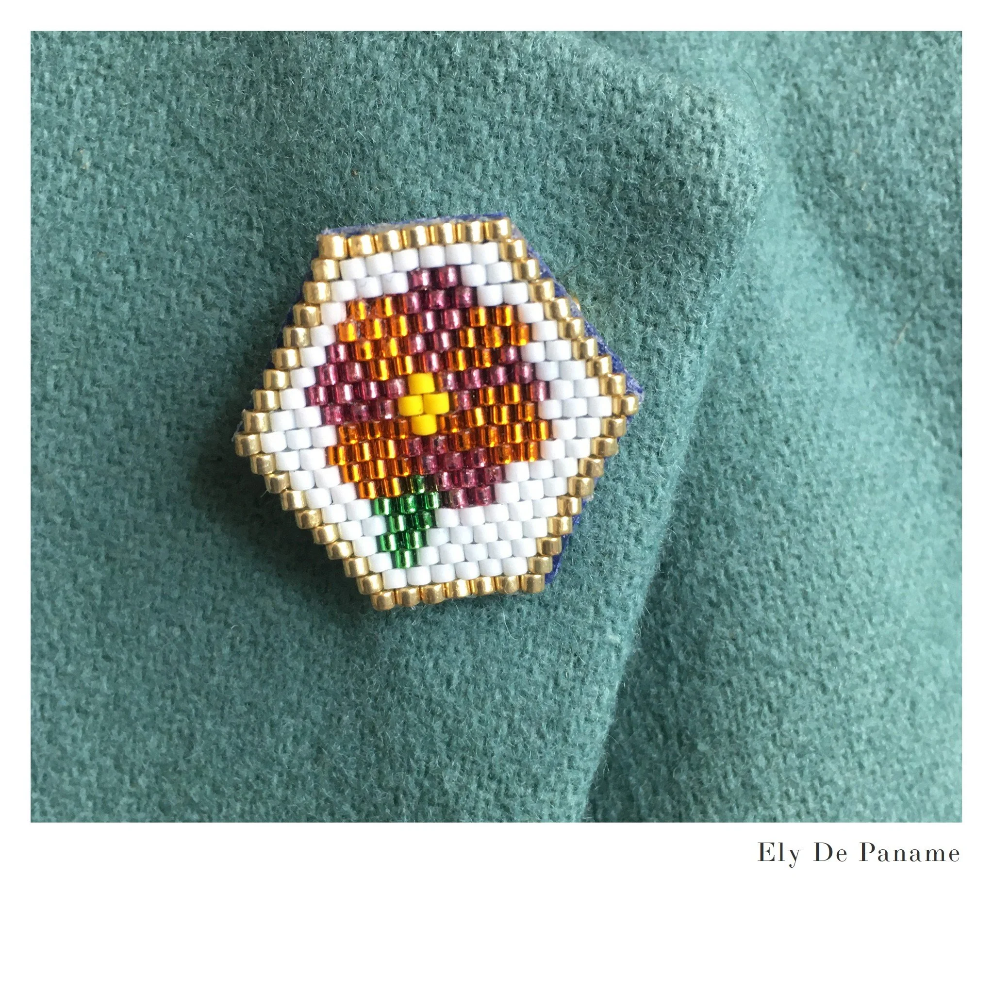 Broche "fleur"