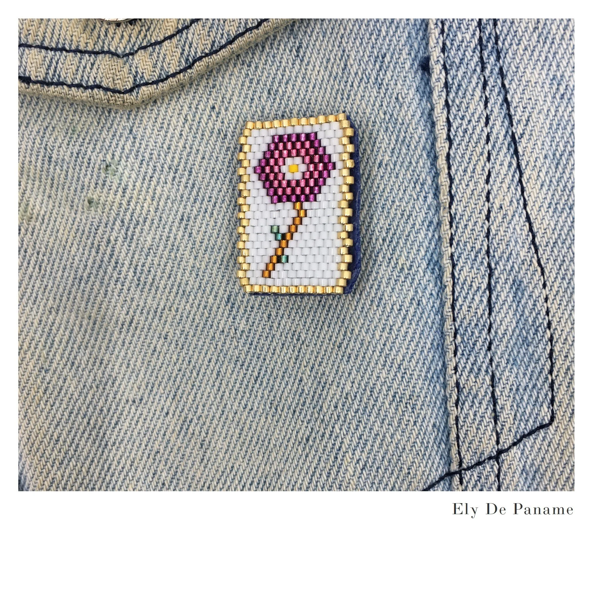 Broche "Rose"