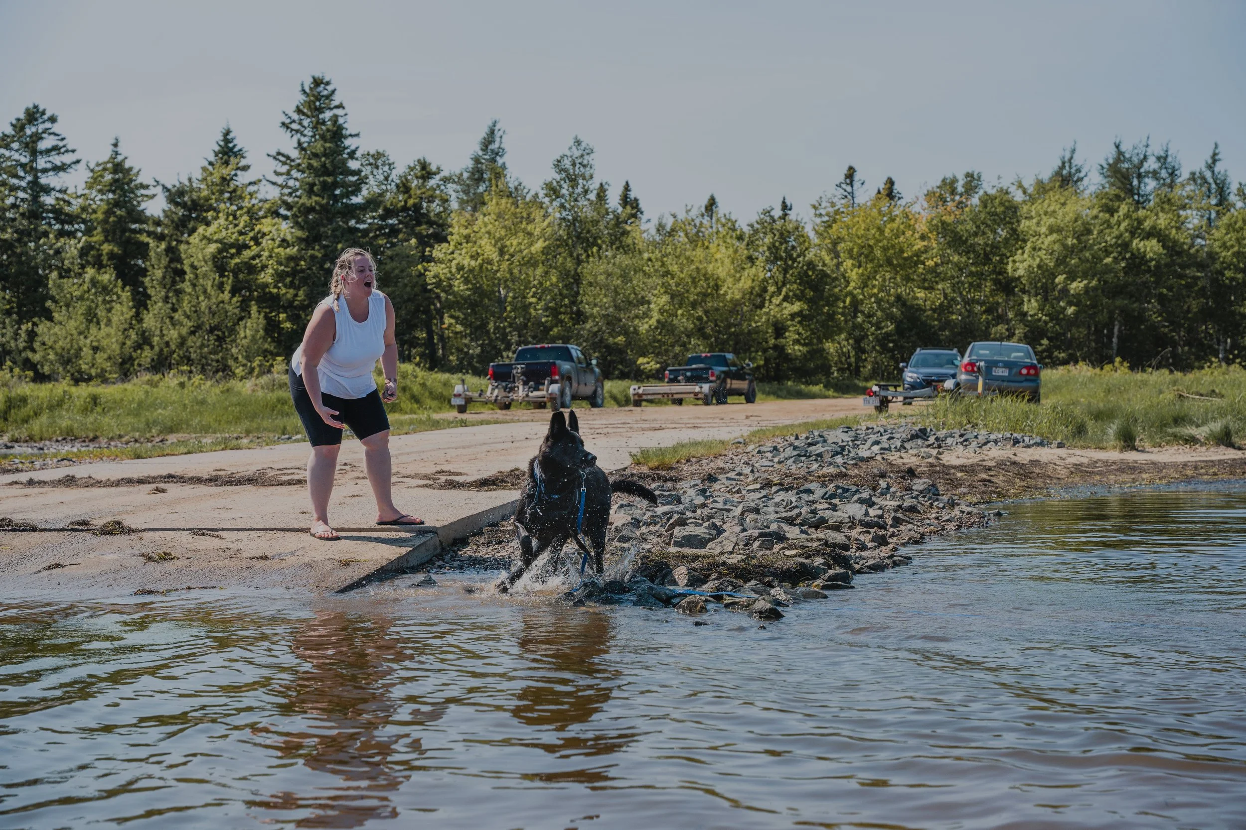 [NB, Losier Settlement] Dock du chemin de la baie — On va se promener?