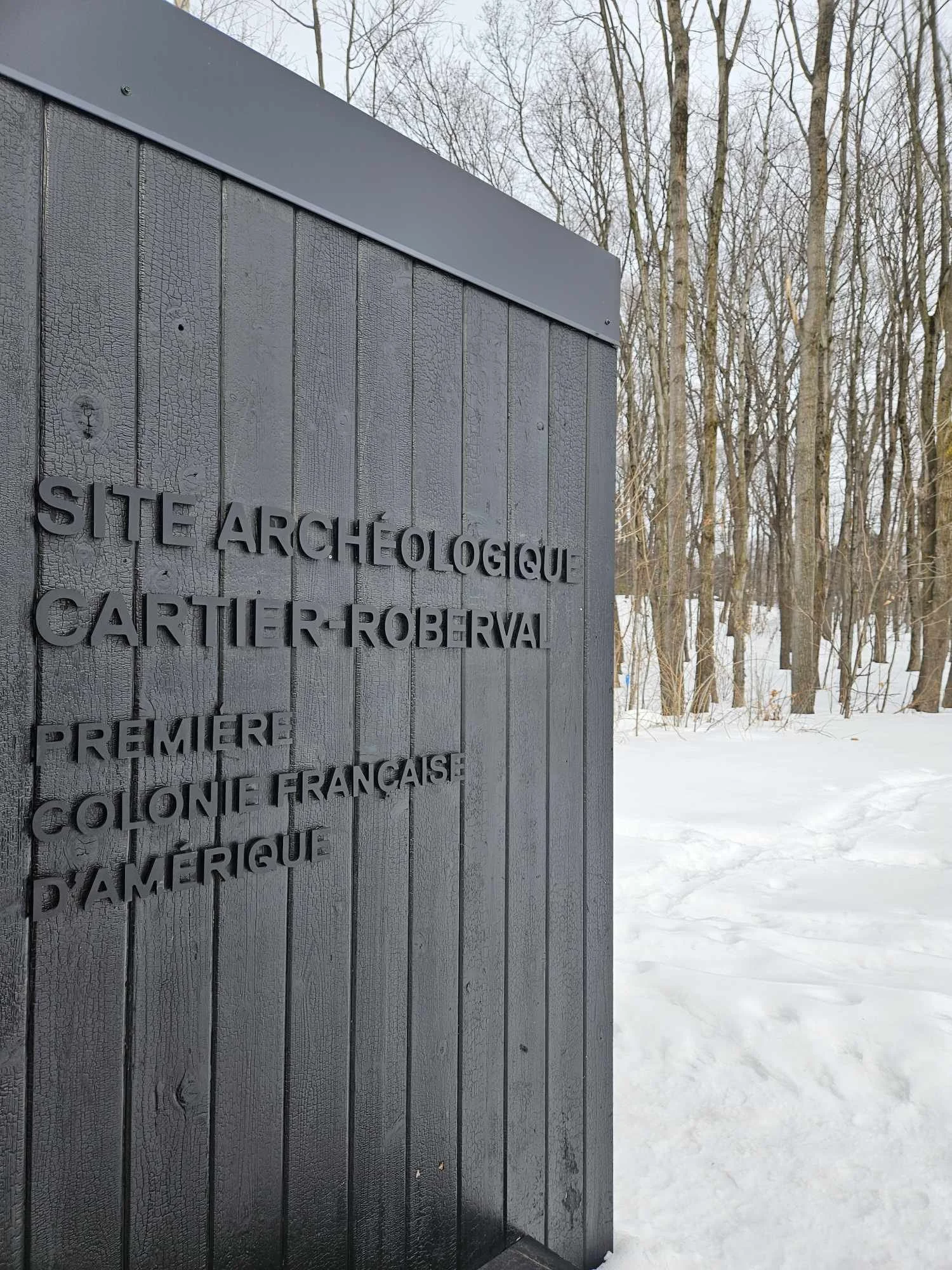 [Qc, Cap-Rouge] Site archéologique Cartier-Roberval