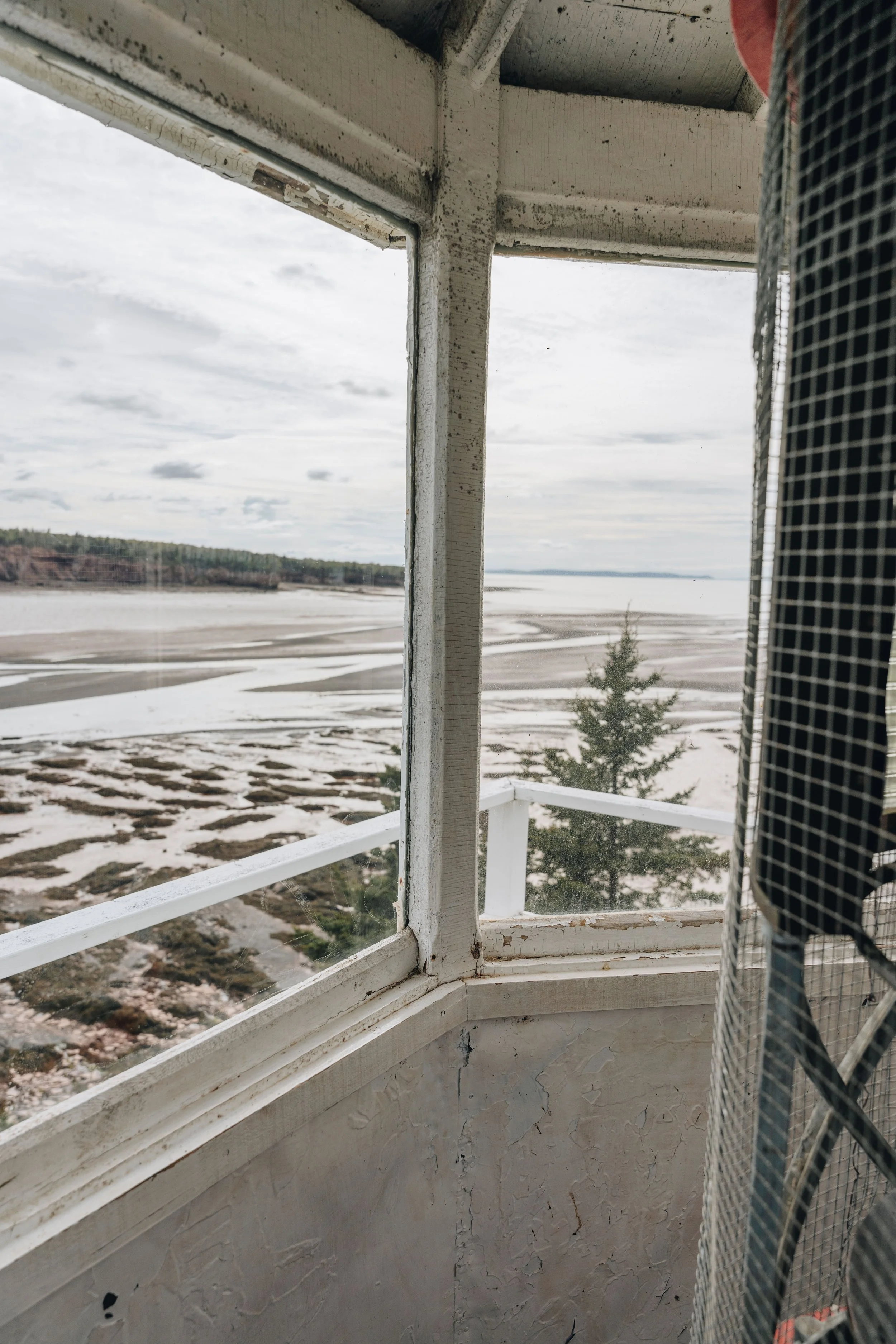 [N-É, Walton] Walton Harbour Lighthouse — On va se promener