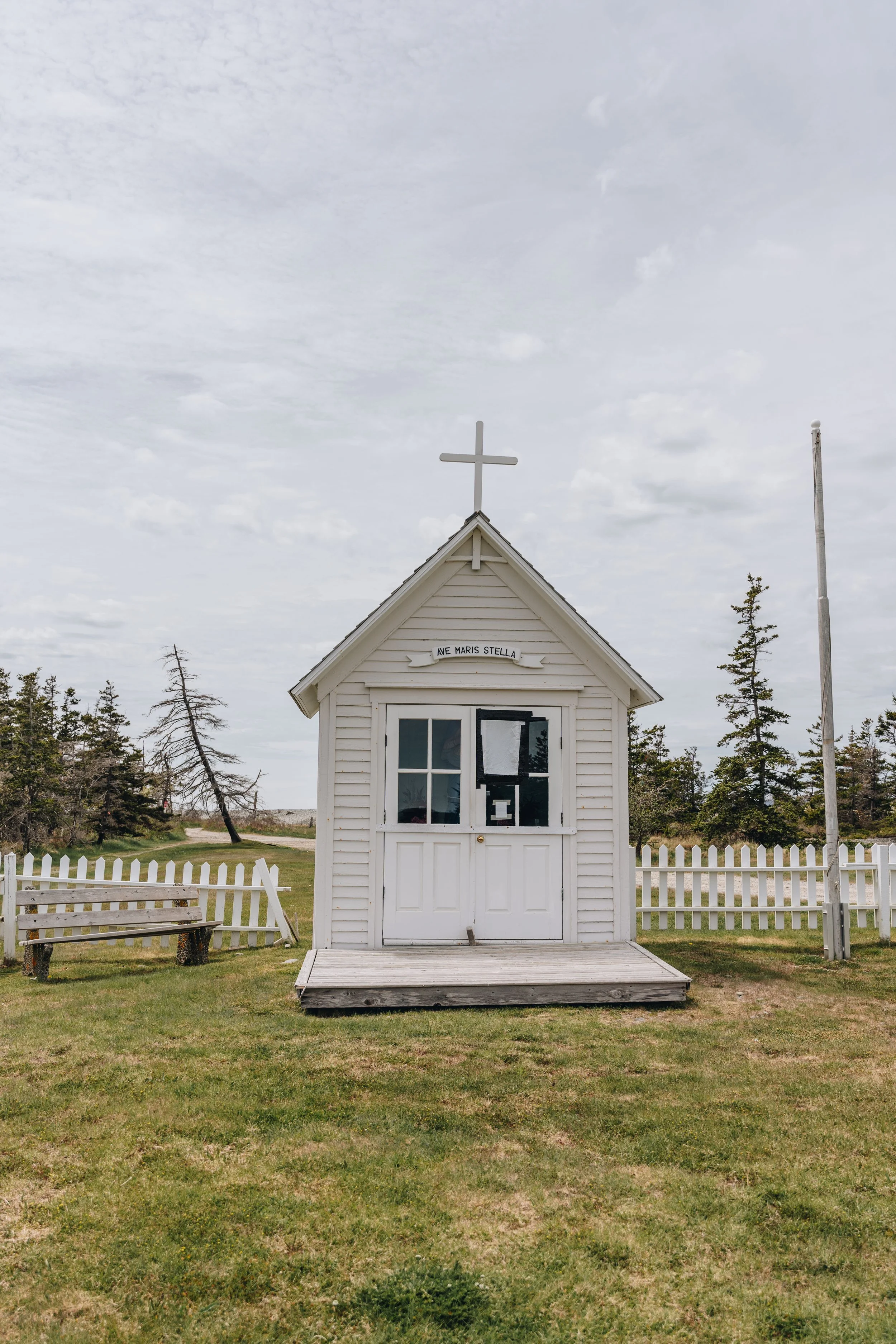 [N-É, Church Point] Pointe-à-Major site historique — On va se promener
