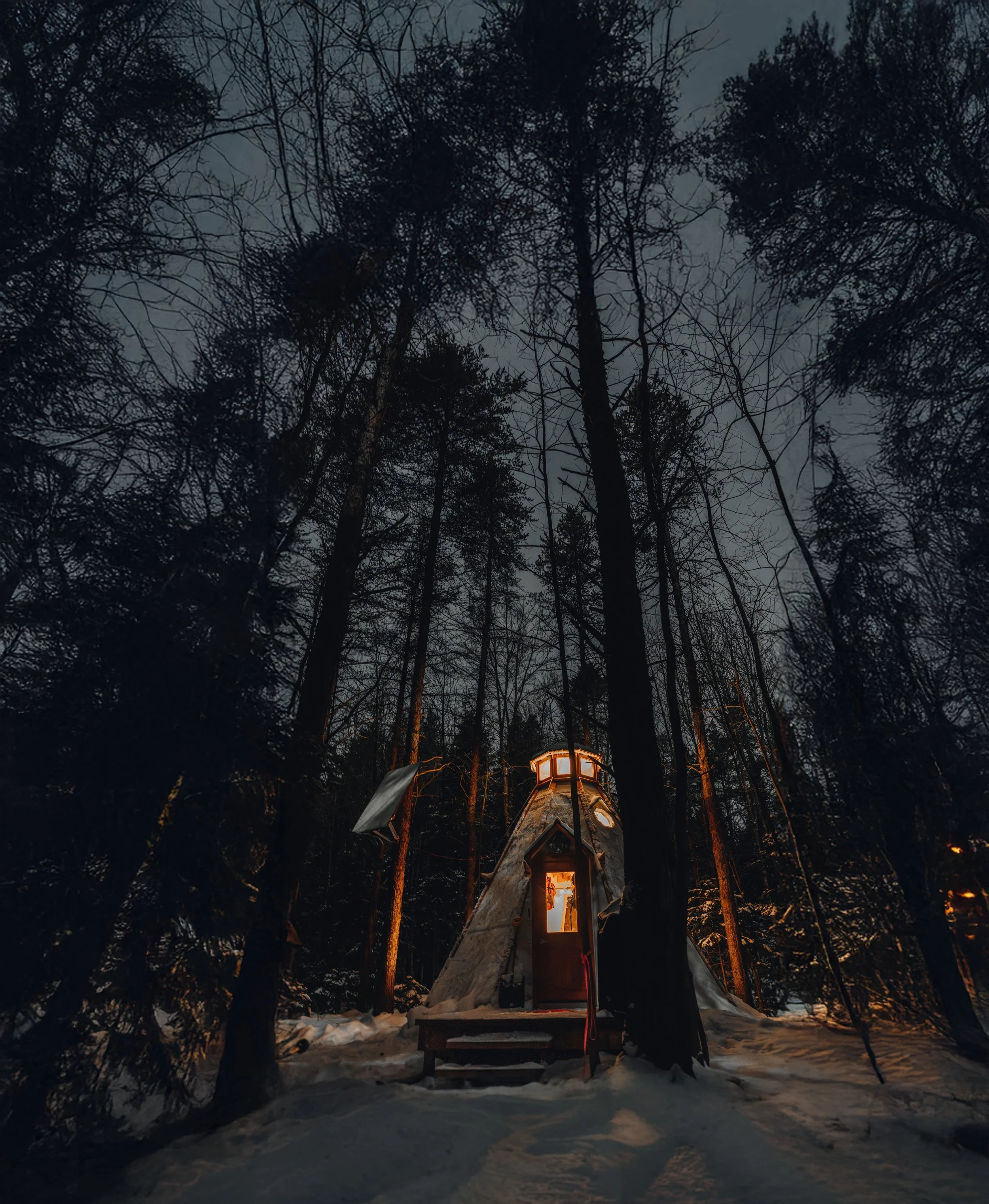 Parc Régional des Grandes-Coulées, chien, glamping sentier4.jpg