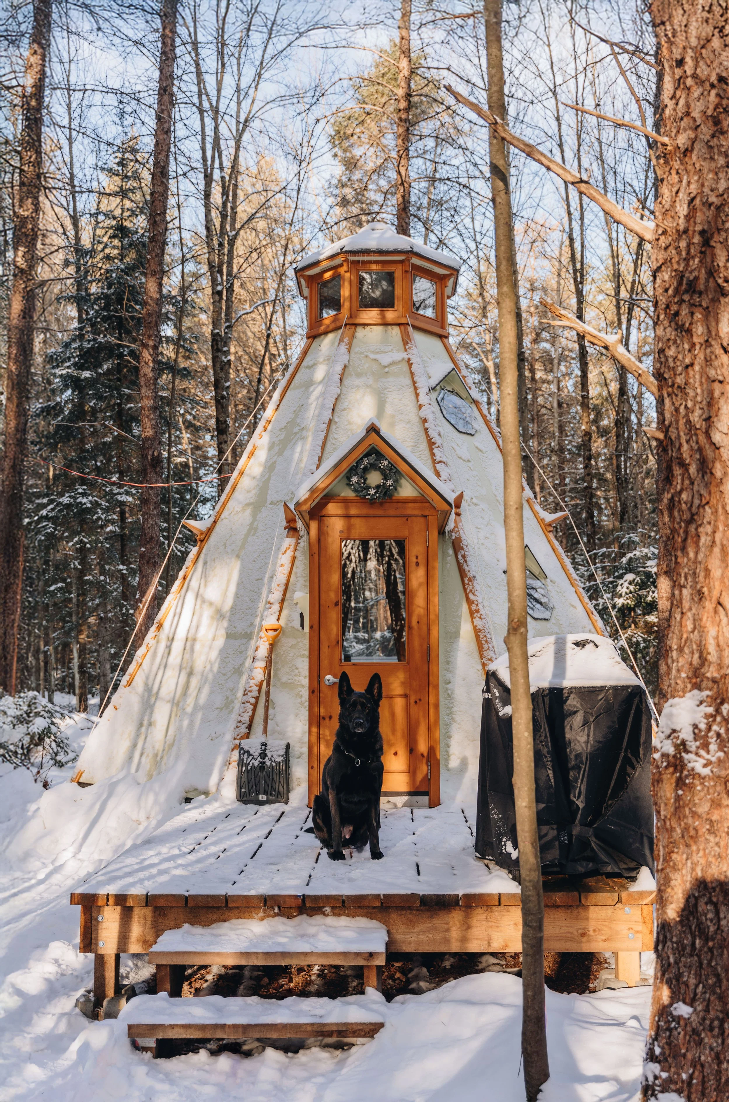 Parc Régional des Grandes-Coulées, chien, glamping sentier76.jpg