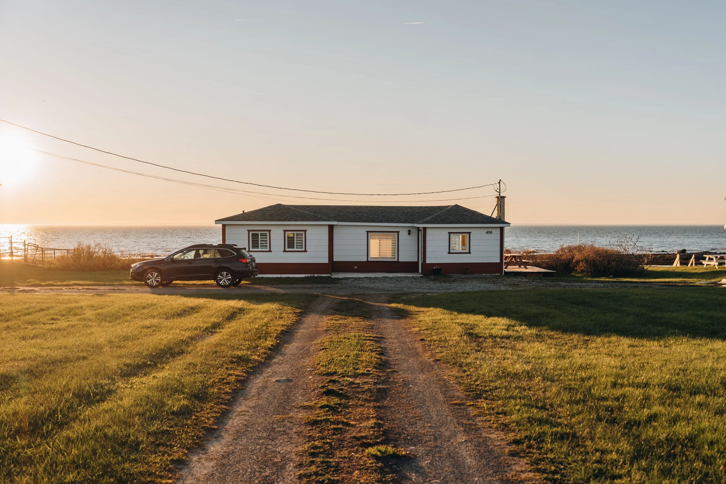 [Bas Saint-Laurent, Saint-Luce] Maison Blanche / Navigateurs Ste-Luce