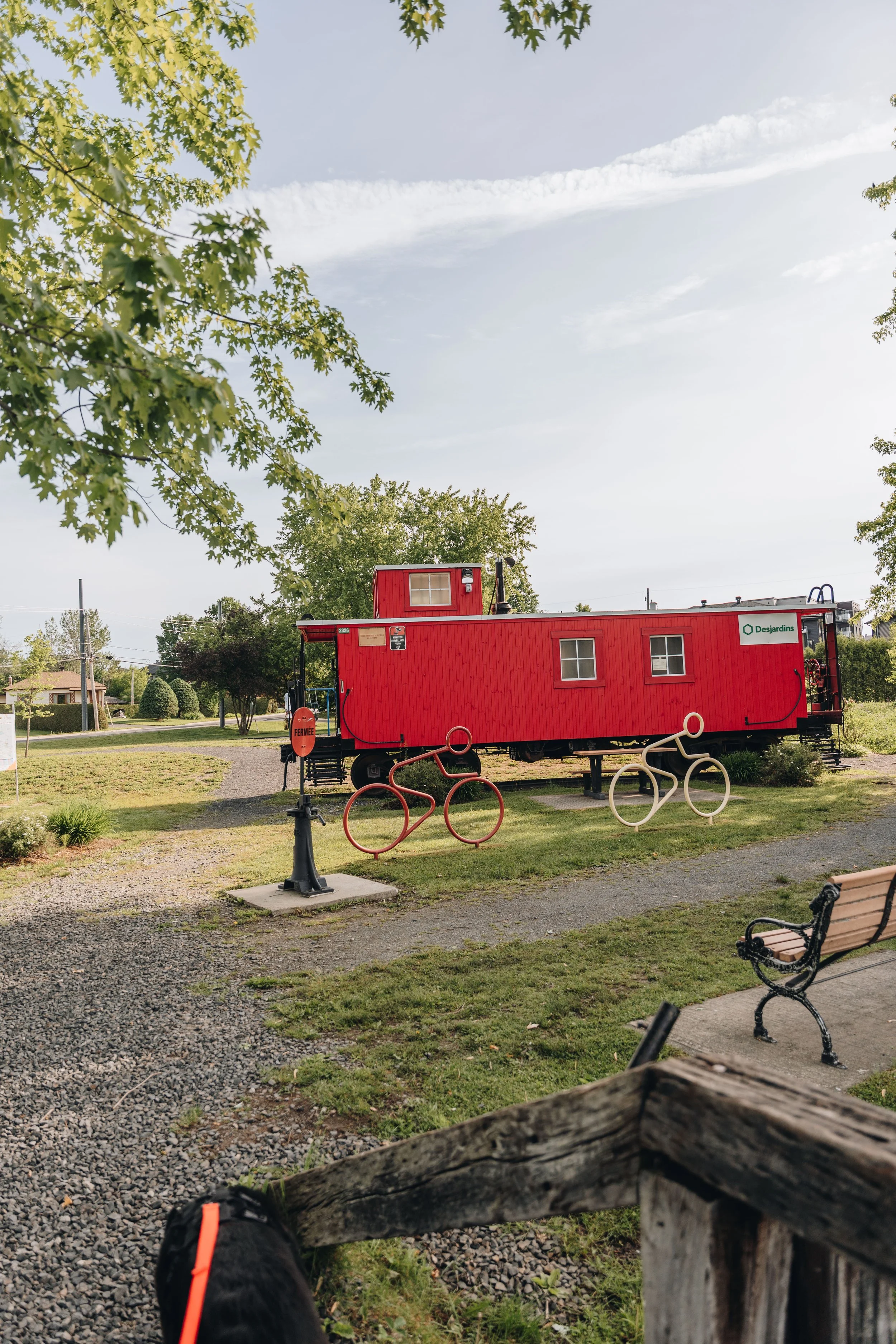 [Estrie, Waterloo] Parc de la Caboose