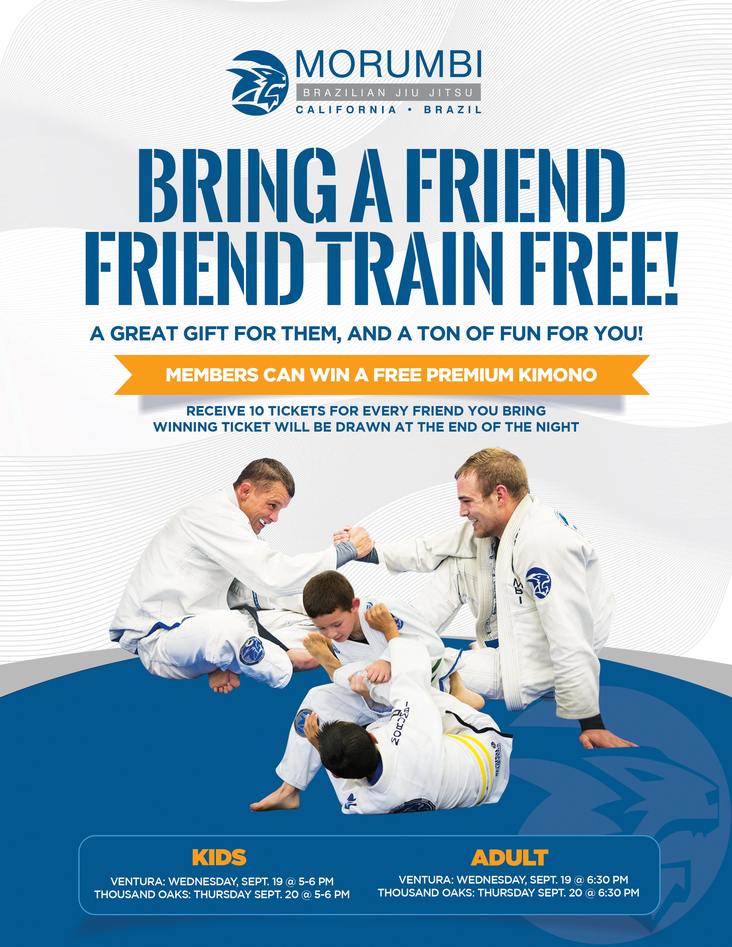 Bring-A-Friend Day - September 19th and 20th!