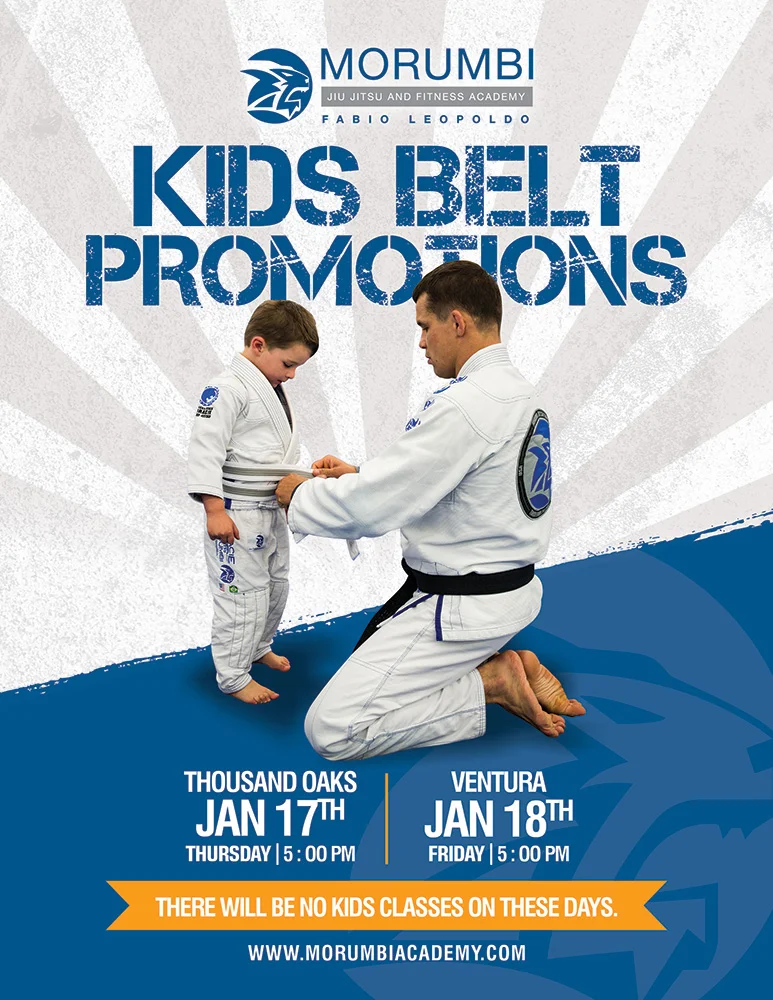 Kids Belt Promotion - January 17 and January 18
