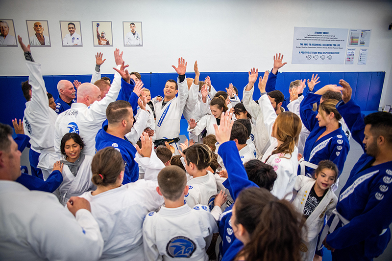 The family that trains together, stays together.
