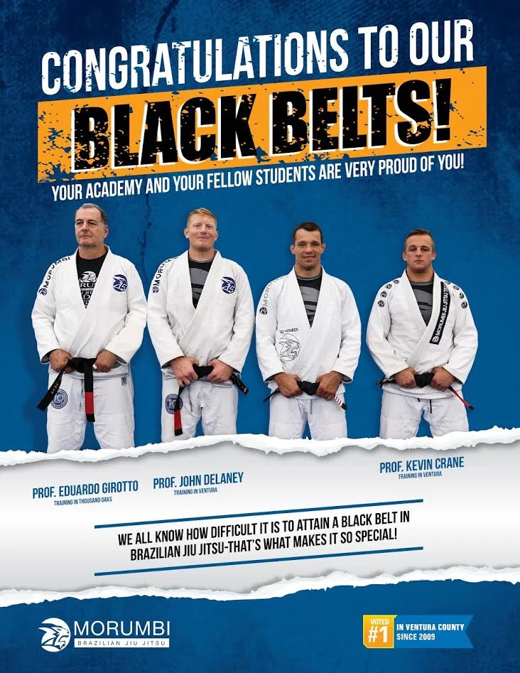 Congratulations to Our New Black Belts!