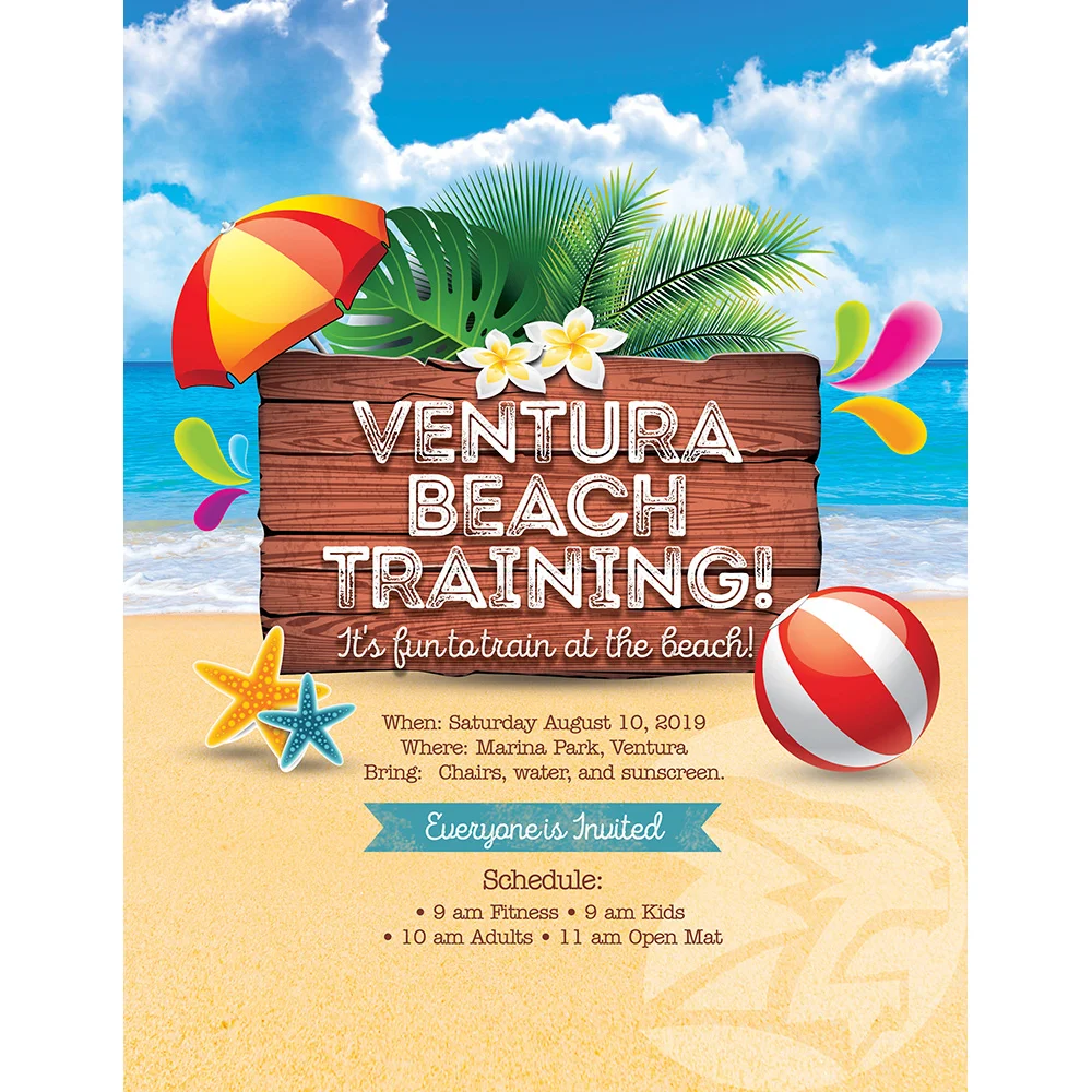 Have fun in the sun &amp; train with us!