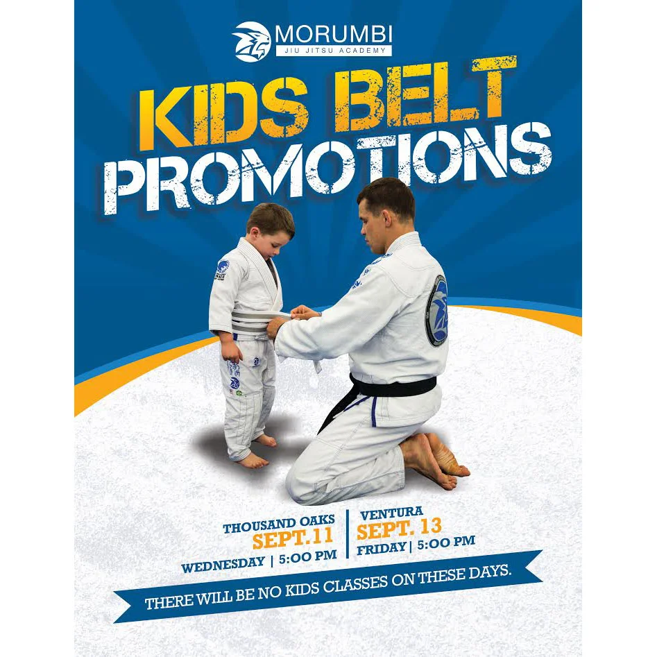 Kids Belt Promotion - 09/11 &amp; 09/13