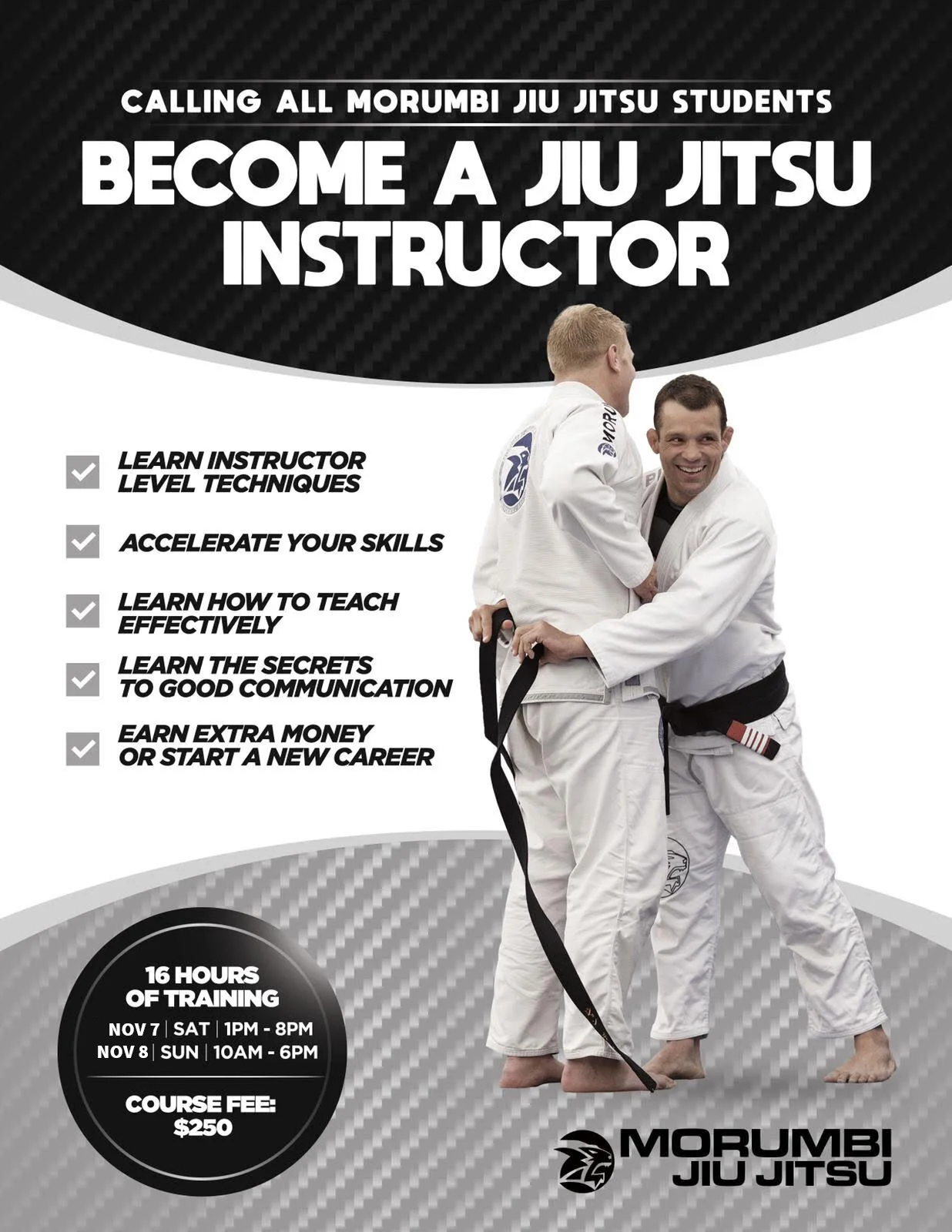 Become a Morumbi Instructor!