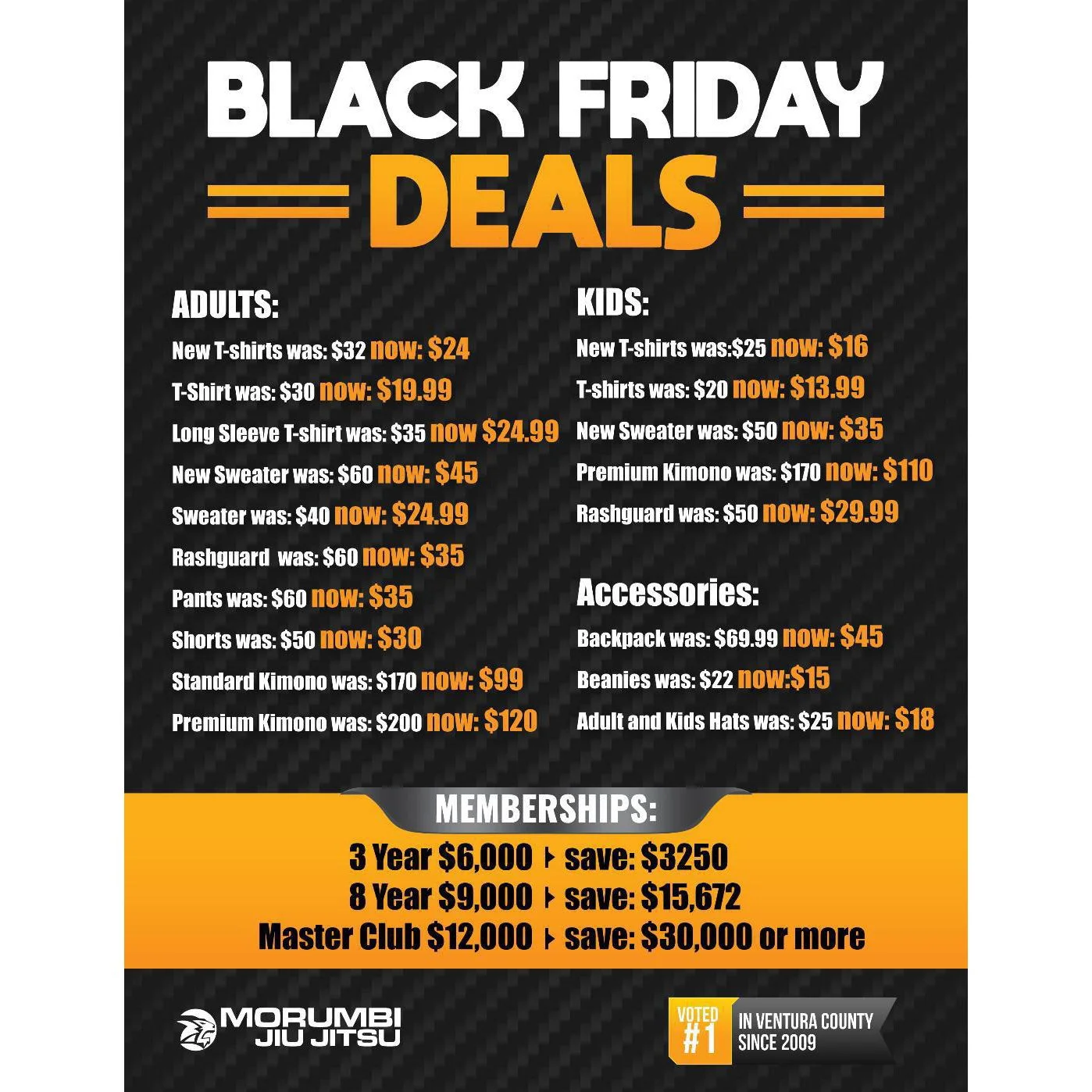 Our Black Friday Sale Starts this Monday!
