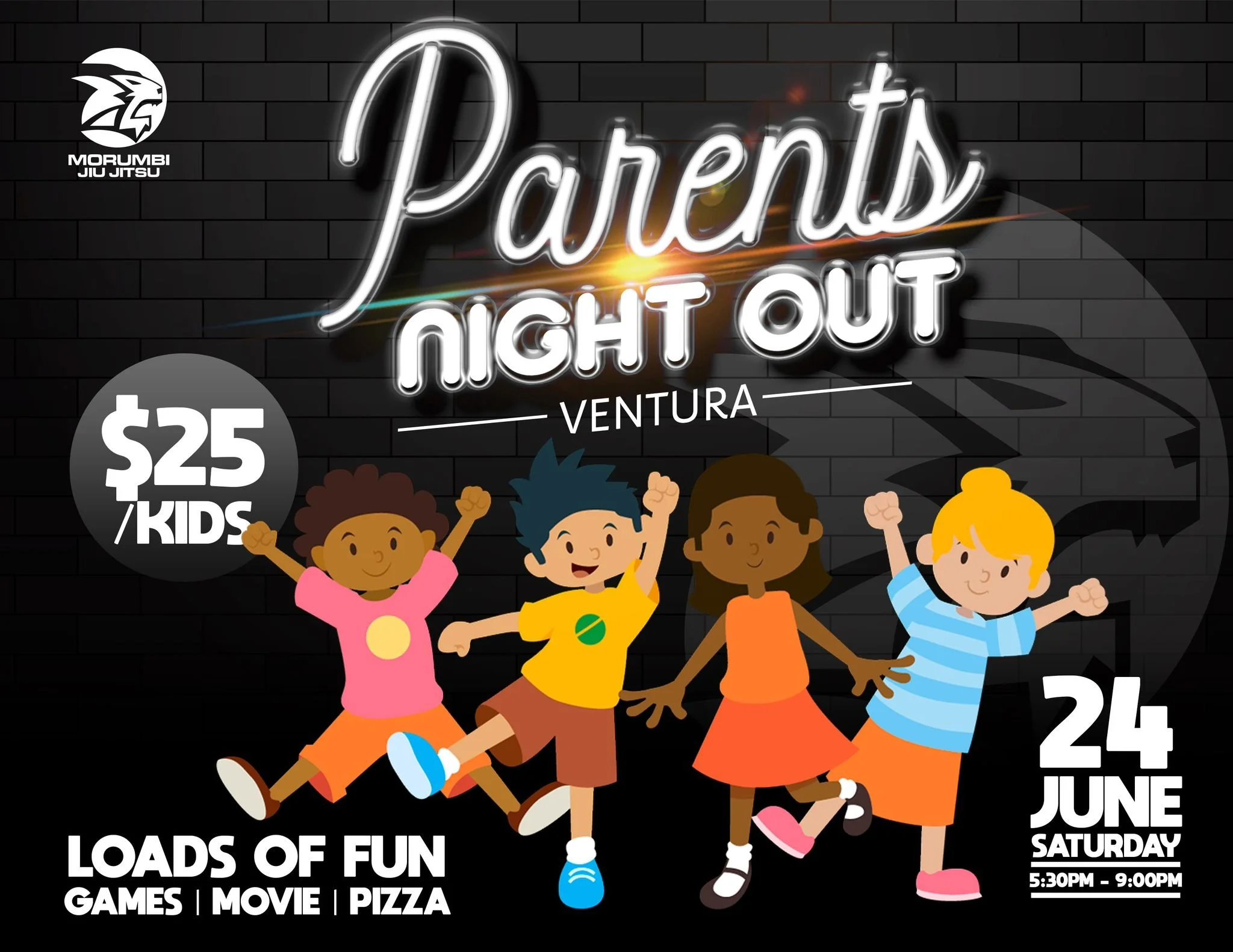 Unforgettable Night of Fun Awaits Your Kids at Morumbi Jiu Jitsu's Parents Night Out!