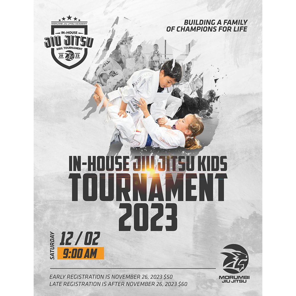 In-House Kids Jiu Jitsu Tournament on Dec 2nd