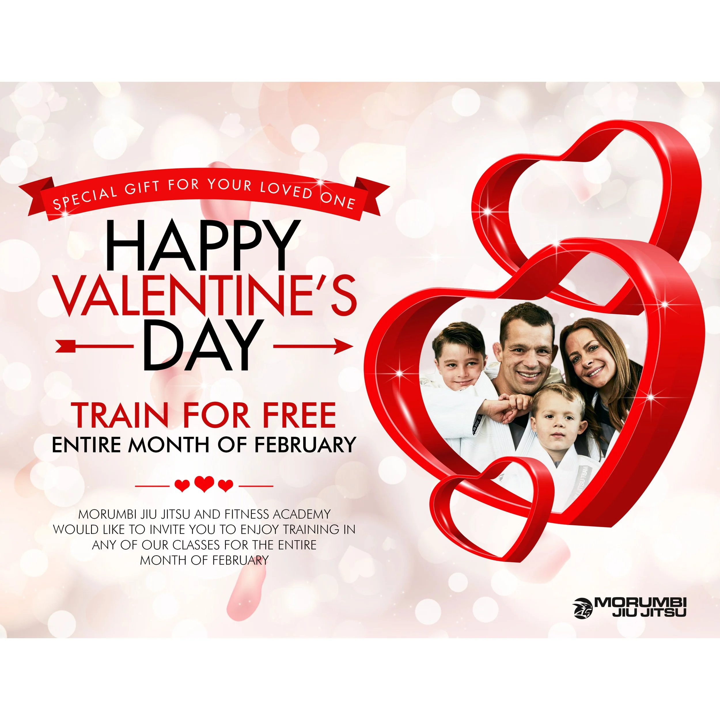 February - Train For FREE with your Loved One!