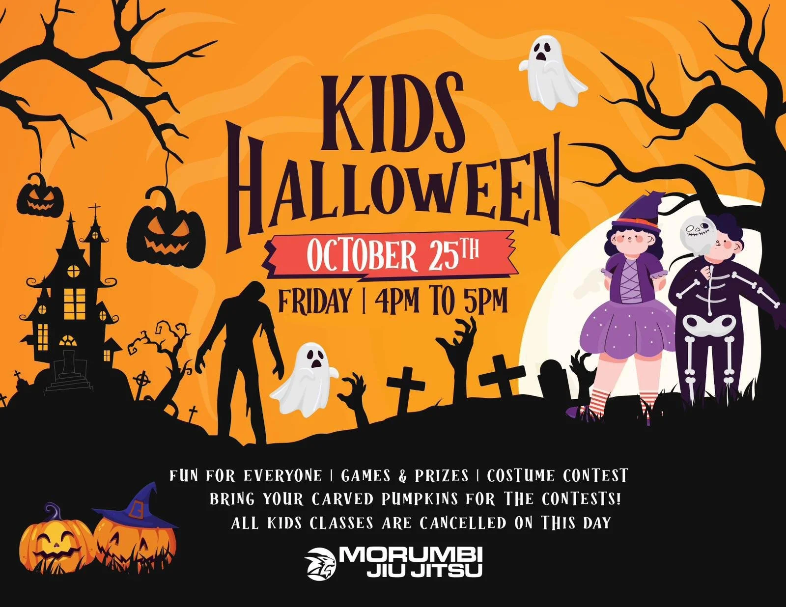 🎃 Join Us for our Kids Halloween Party on October 25th! 🎃